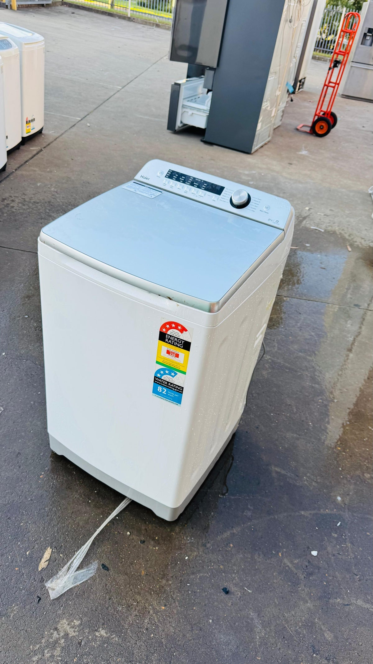 HAIER 8KGS TOP LOADER WASHING MACHINE