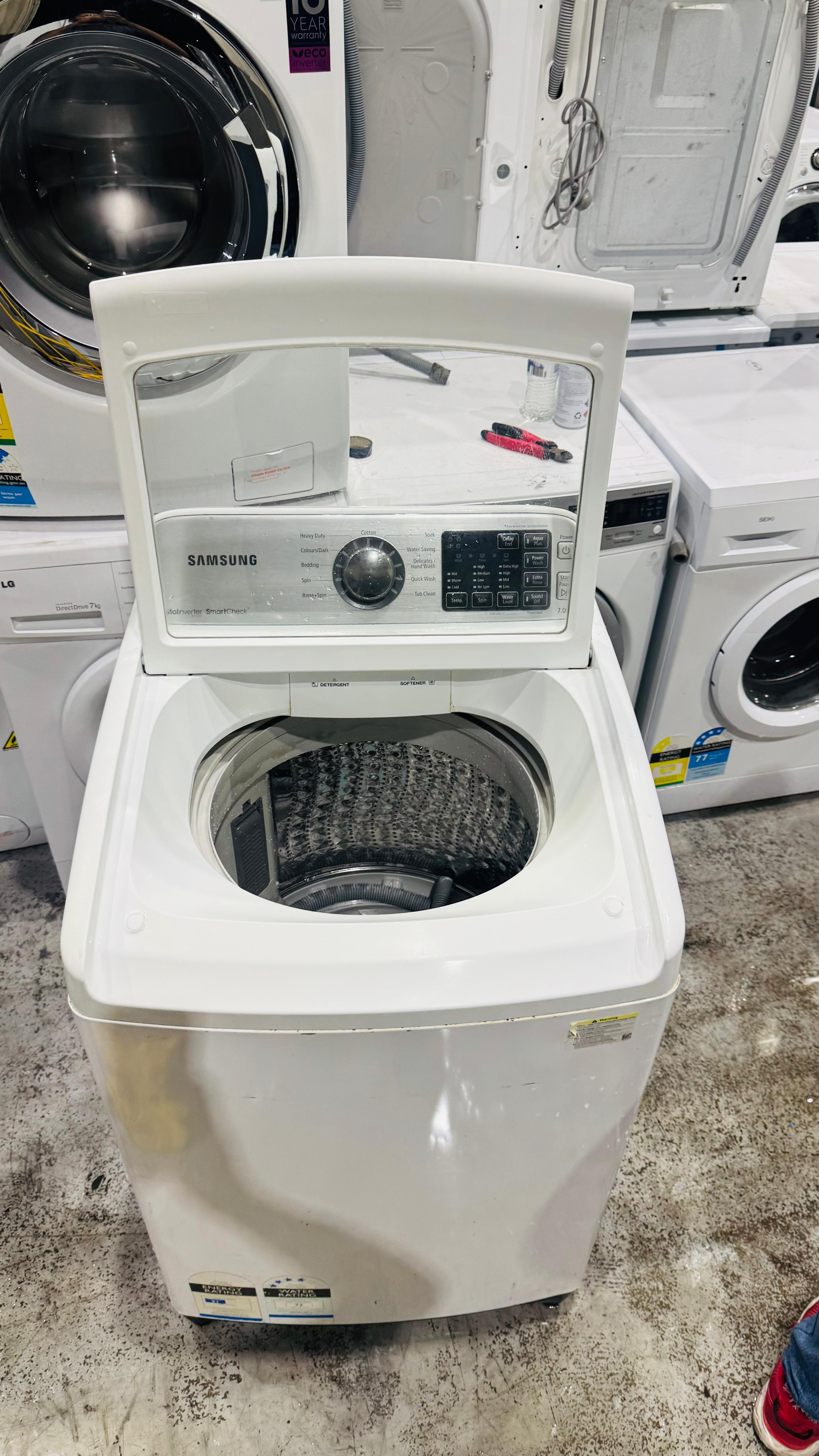 SAMSUNG 7 KGS TOP LOADER WASHING MACHINE