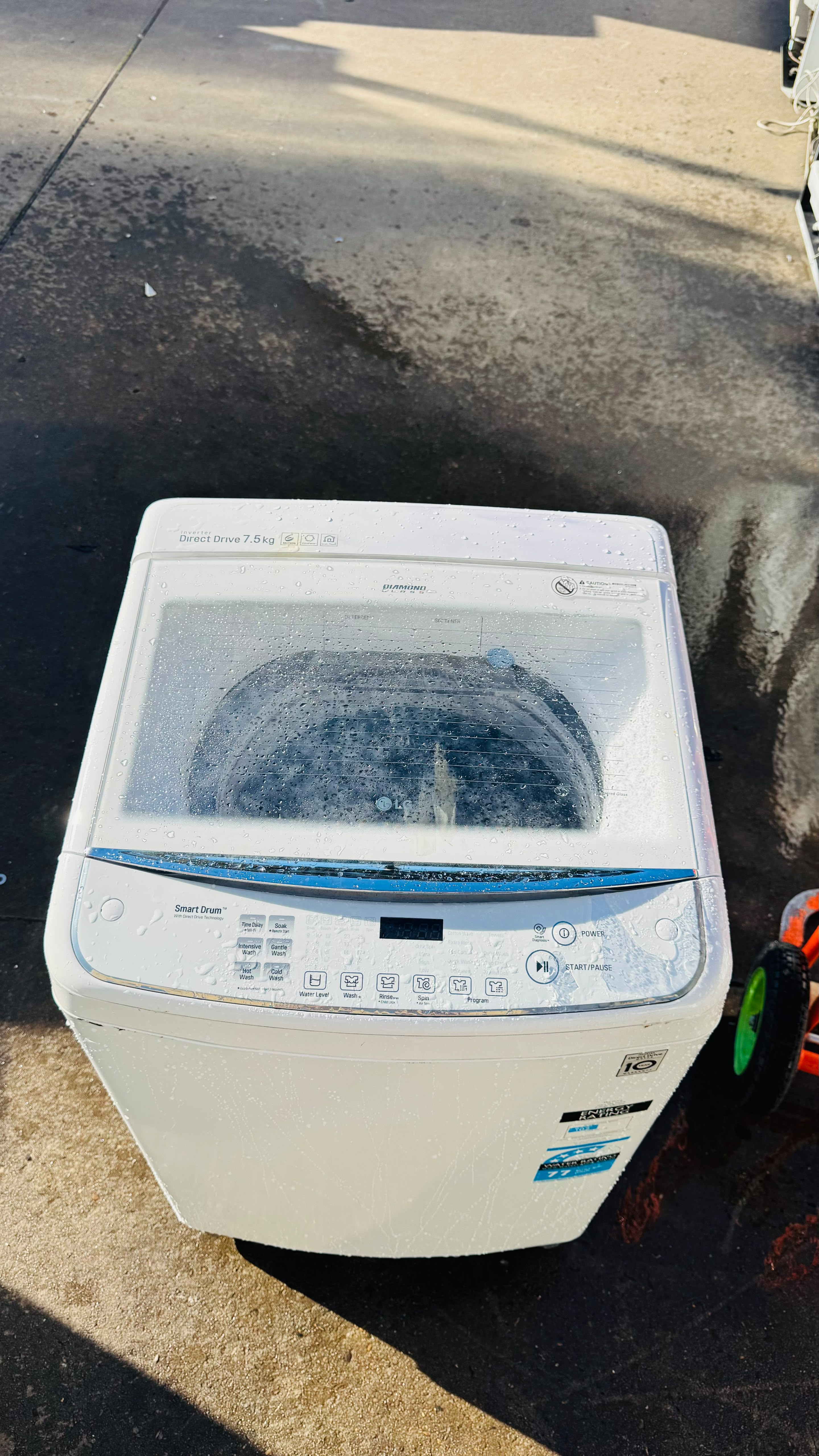 LG 7.5KGS TOP LOADER WASHING MACHINE