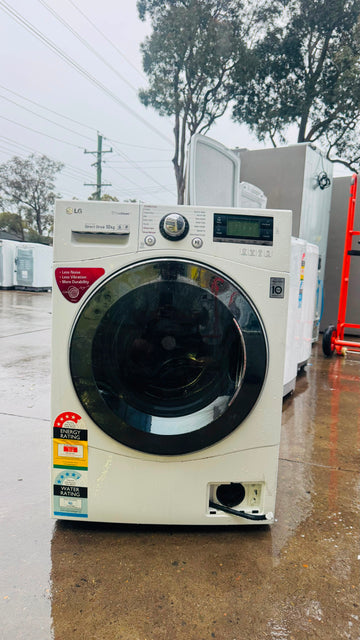 LG 10KGS FRONT LOADER WASHING MACHINE
