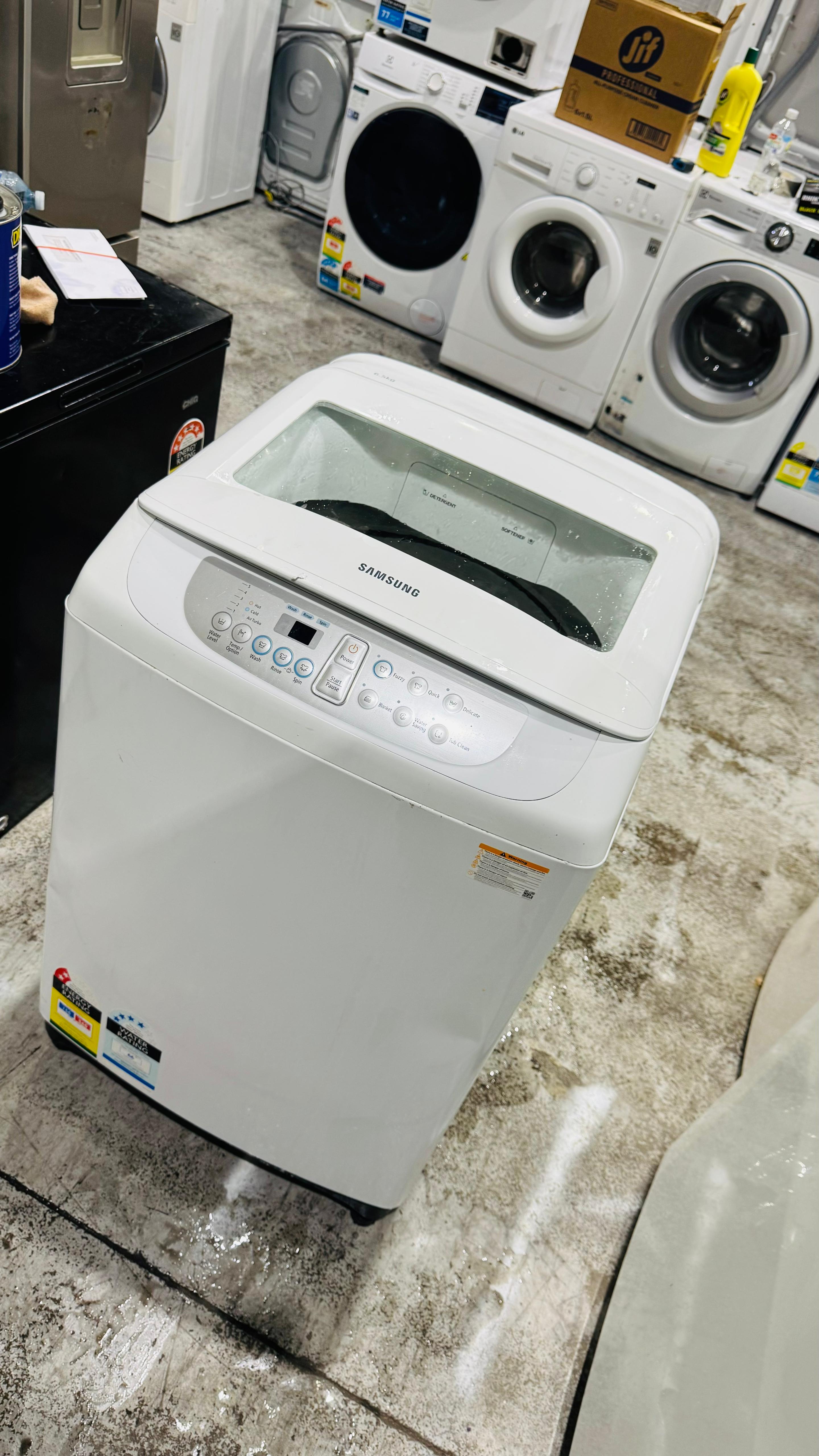SAMSUNG 6.5 KGS TOP LOADER WASHING MACHINE