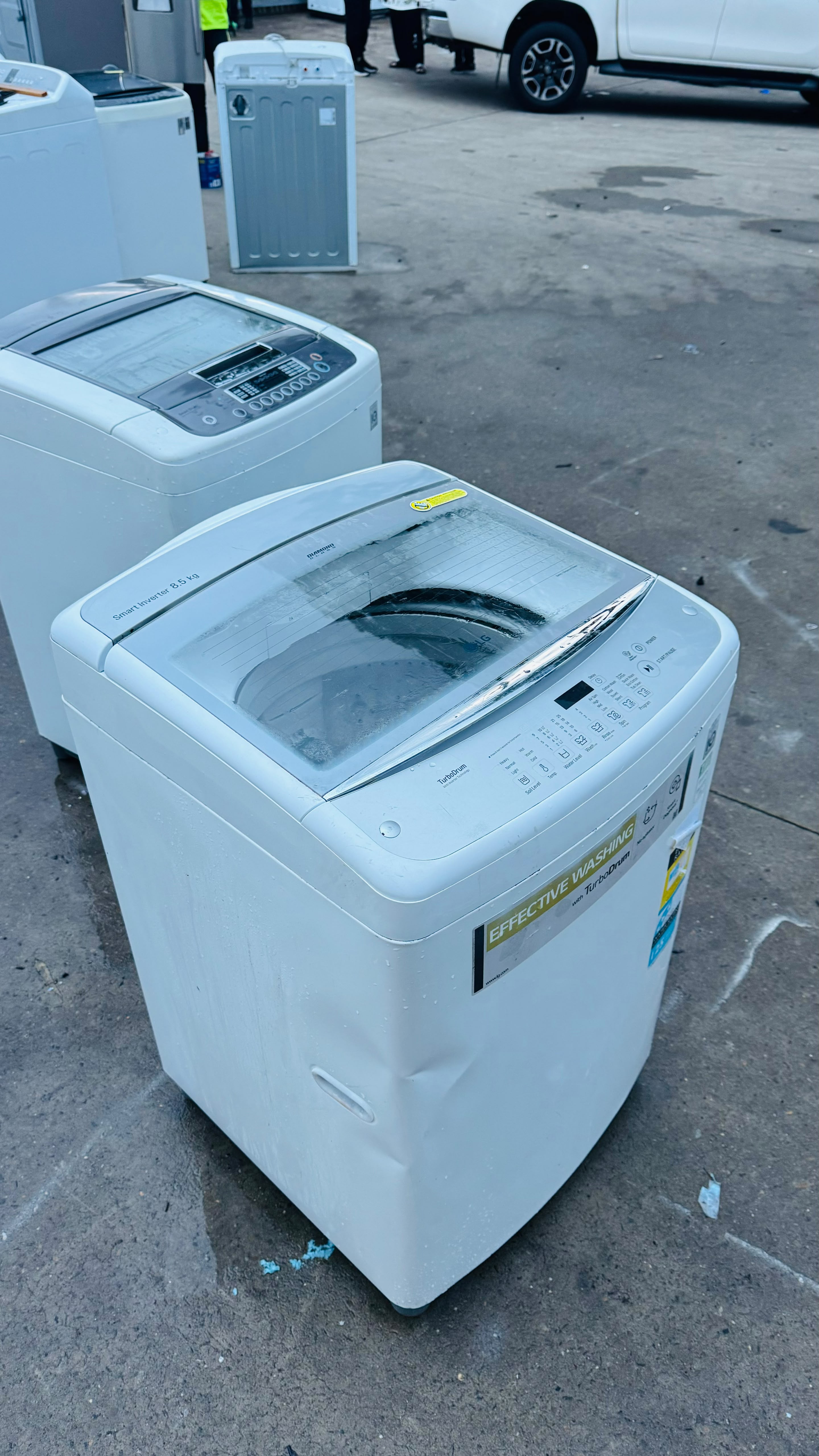 LG 8.5KGS TOP LOADER WASHING MACHINE