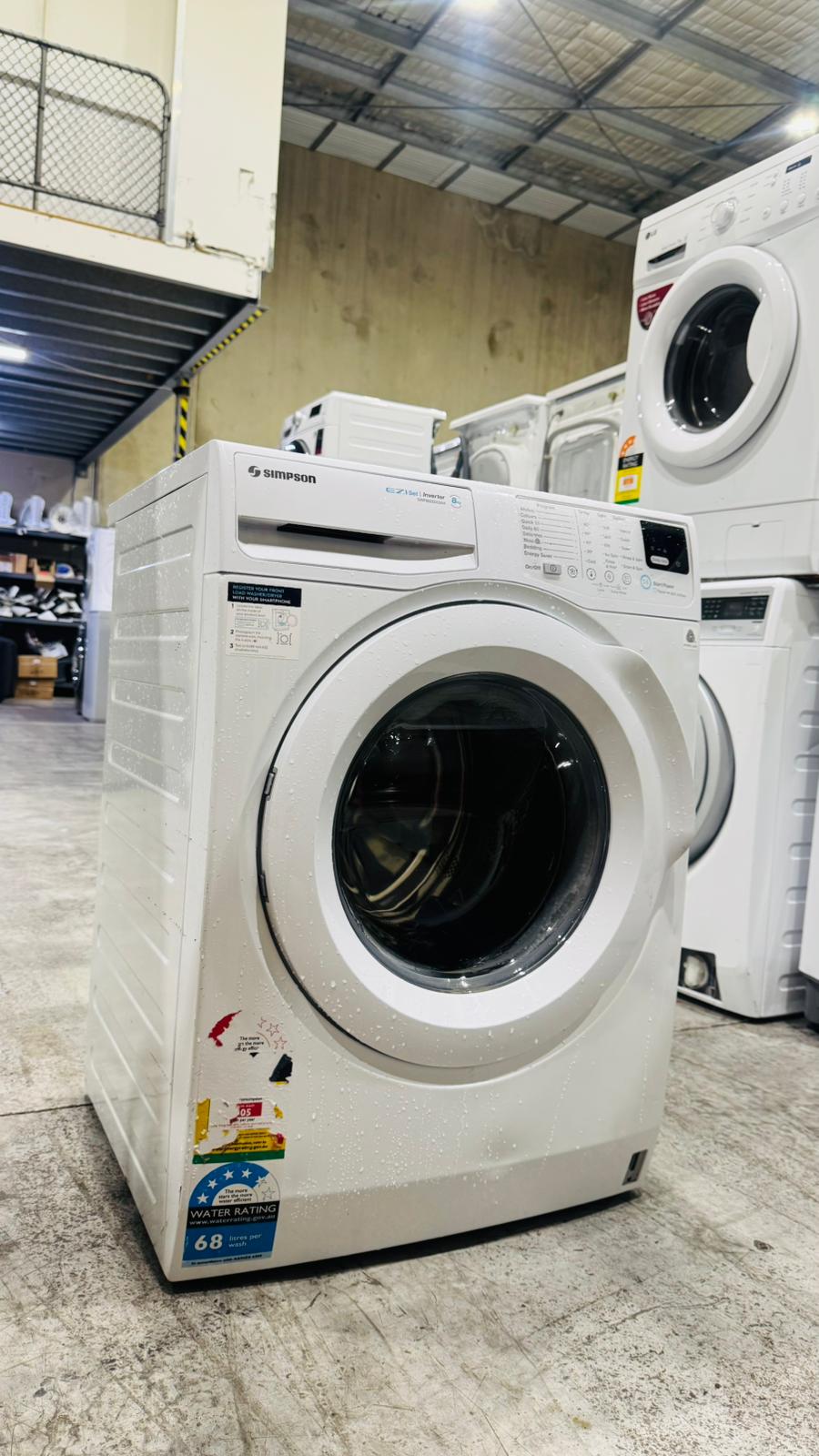 SAMSUNG 8 KGS FRONT LOADER WASHING MACHINE