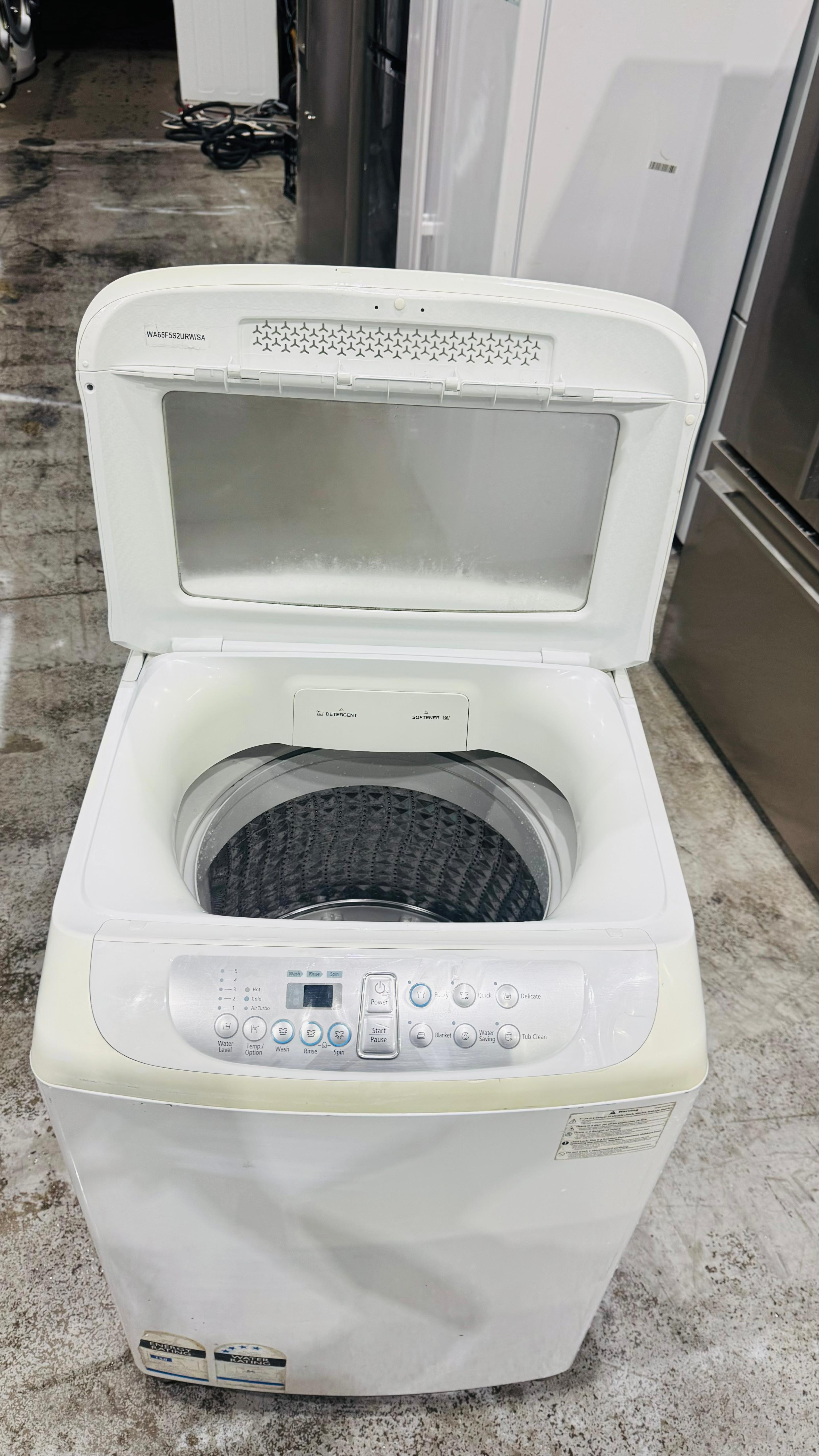SAMSUNG 6.5 KGS TOP LOADER WASHING MACHINE