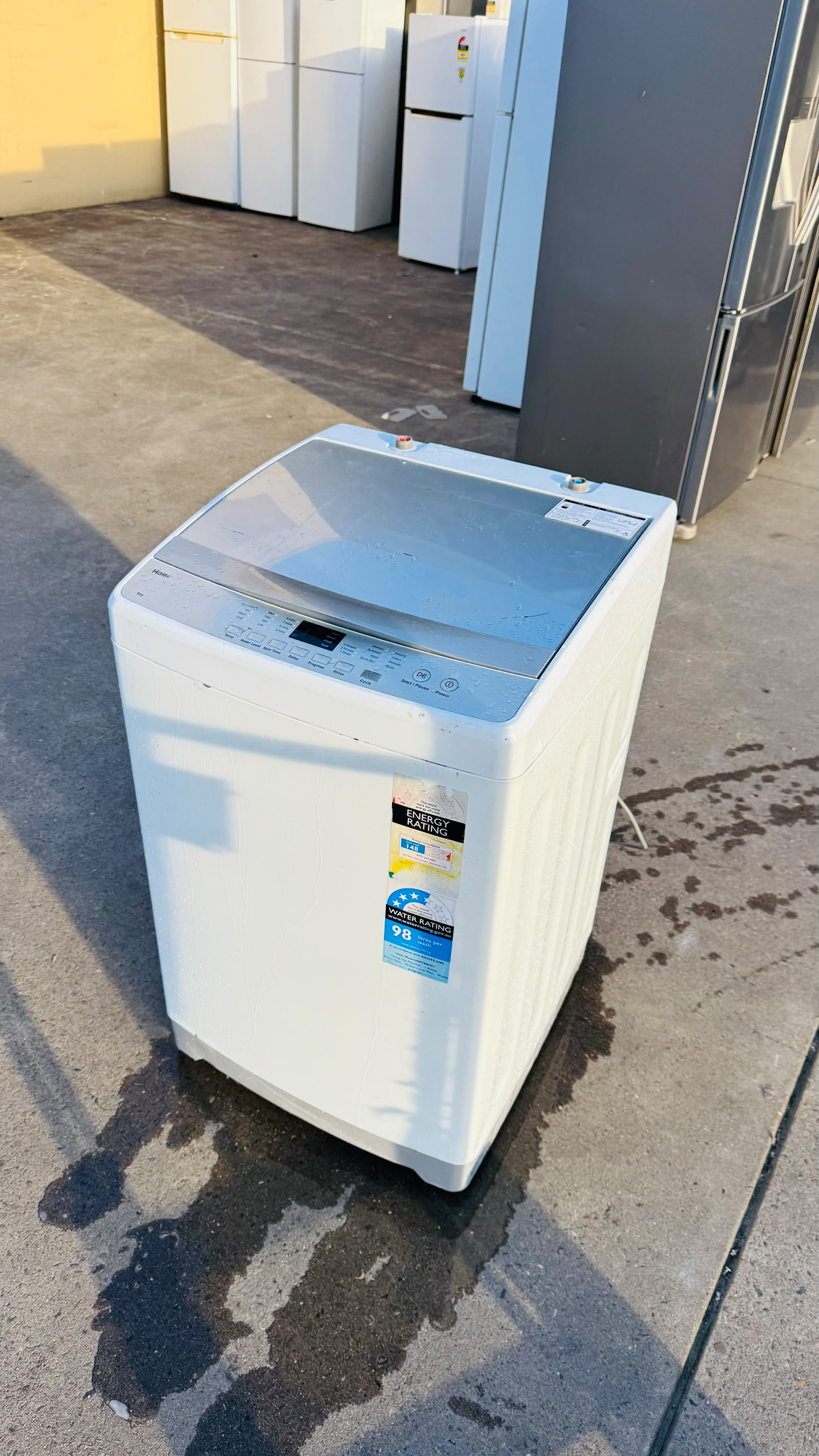 HAIER 8KGS TOP LOADER WASHING MACHINE