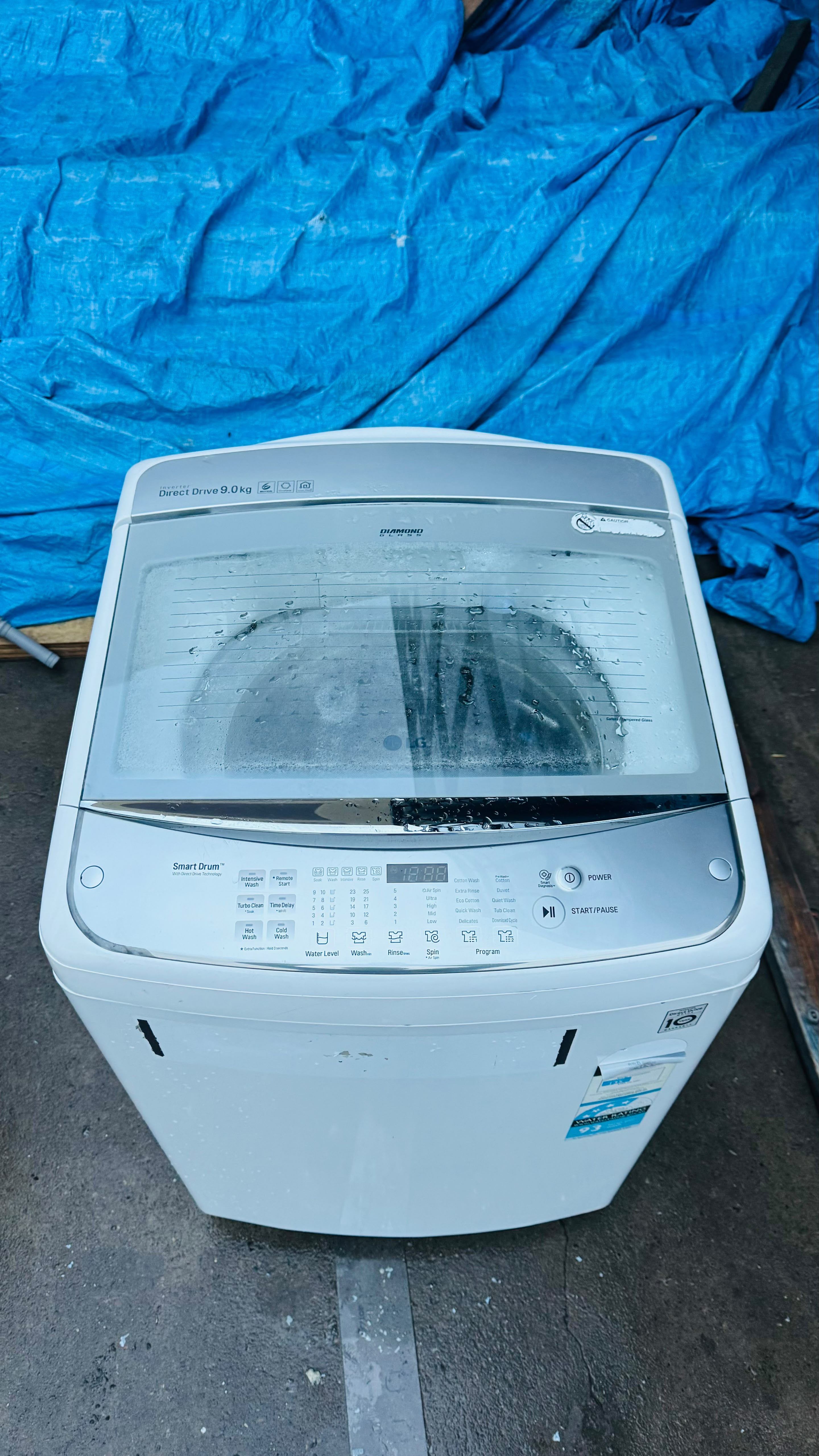 LG 9KGS TOP LOADER WASHING MACHINE