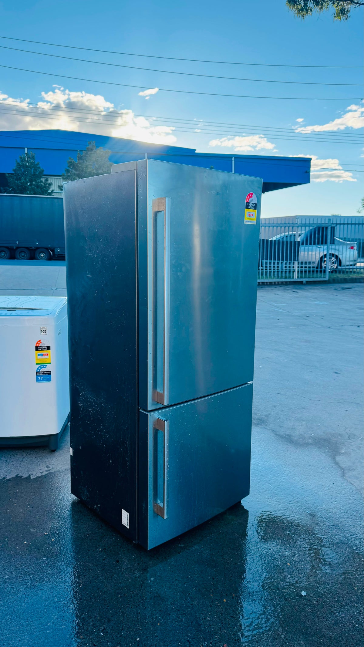 SAMSUNG 450 LITRES FRIDGE FREEZER