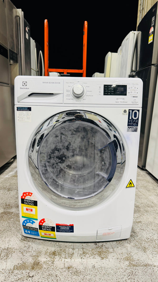 ELECTROLUX 7.5KGS FRONT LOADER WASHING MACHINE