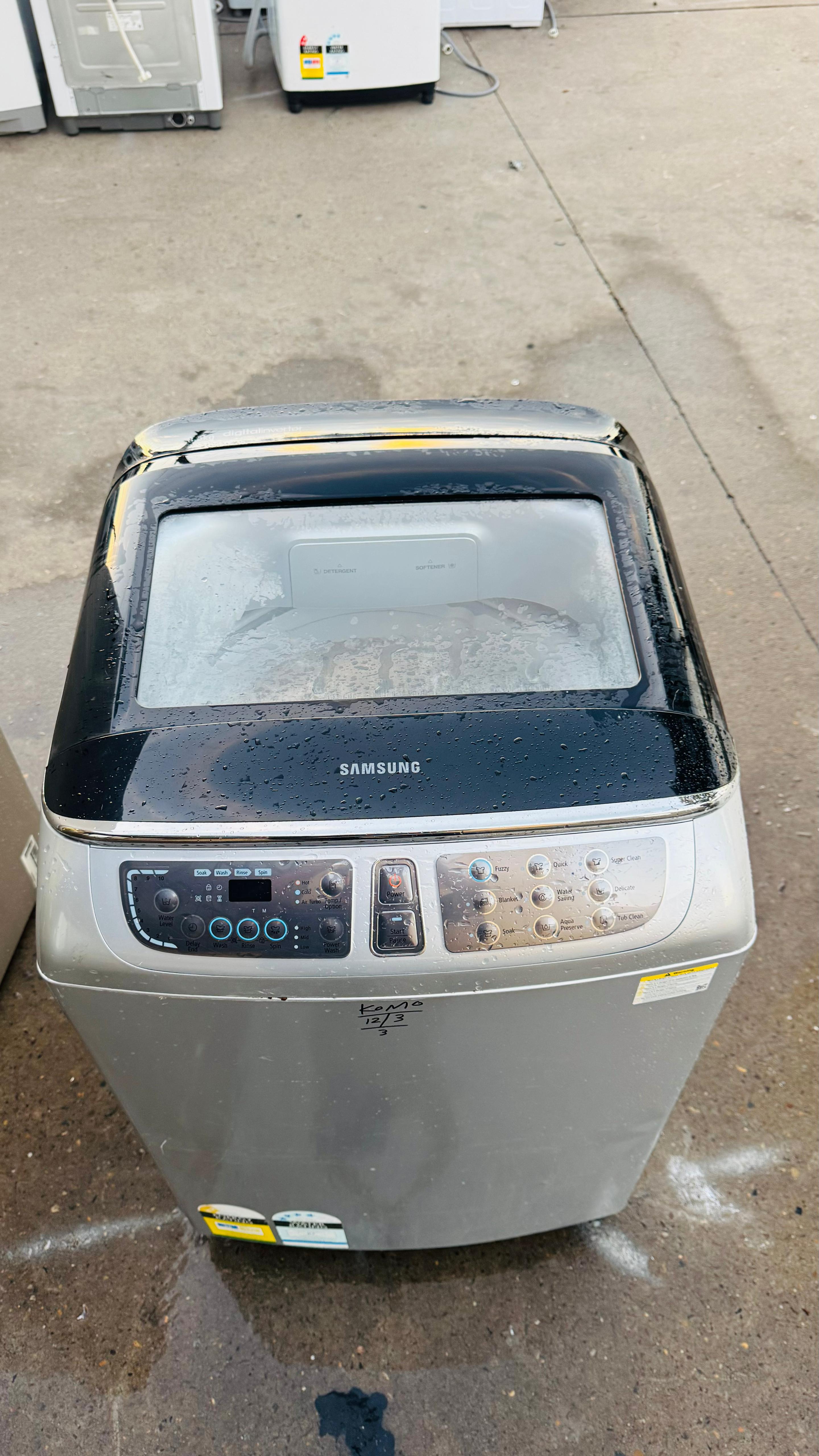 SAMSUNG 8.5KGS TOP LOADER WASHING MACHINE
