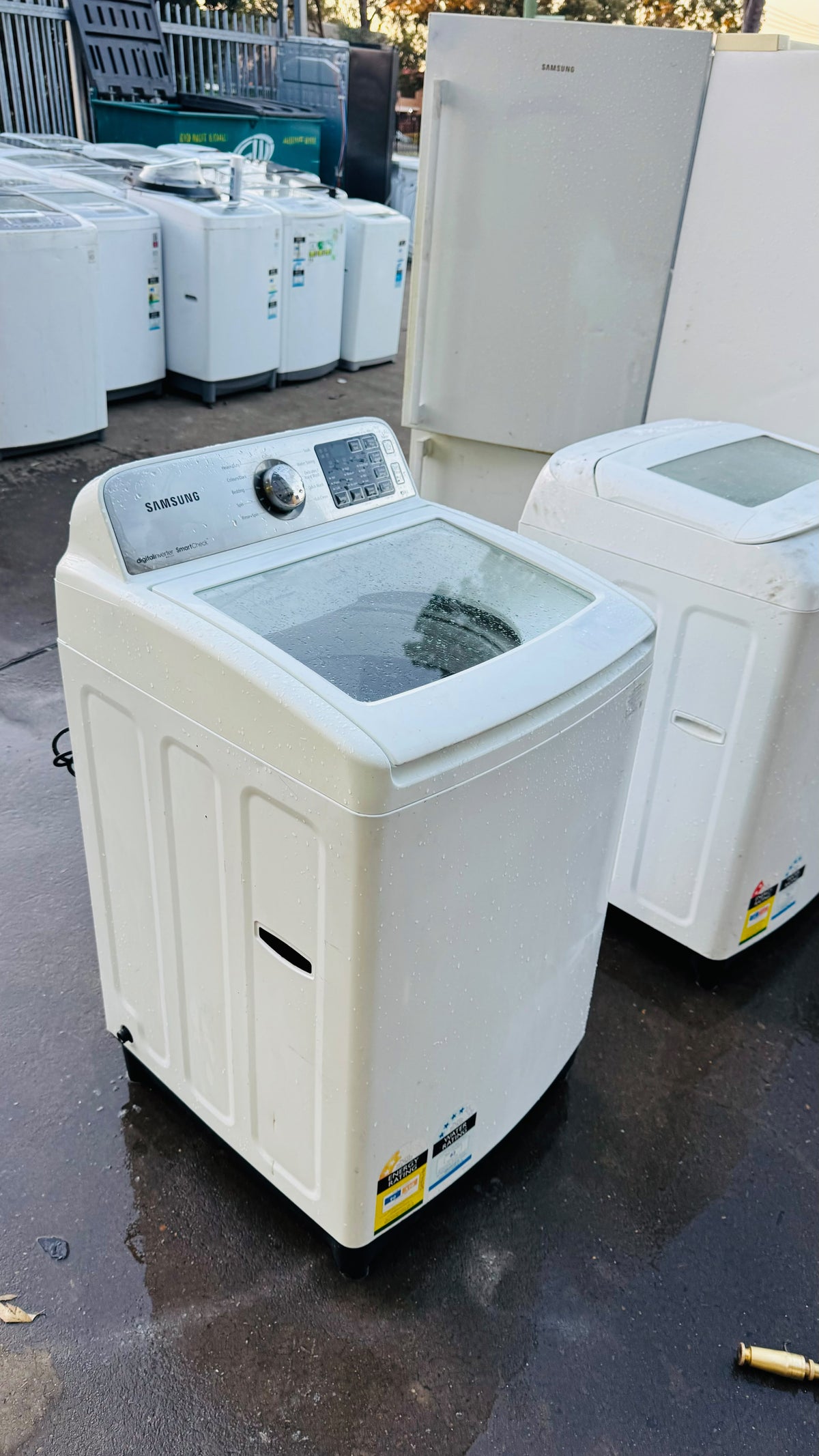 SAMSUNG 8KGS TOP LOADER WASHING MACHINE