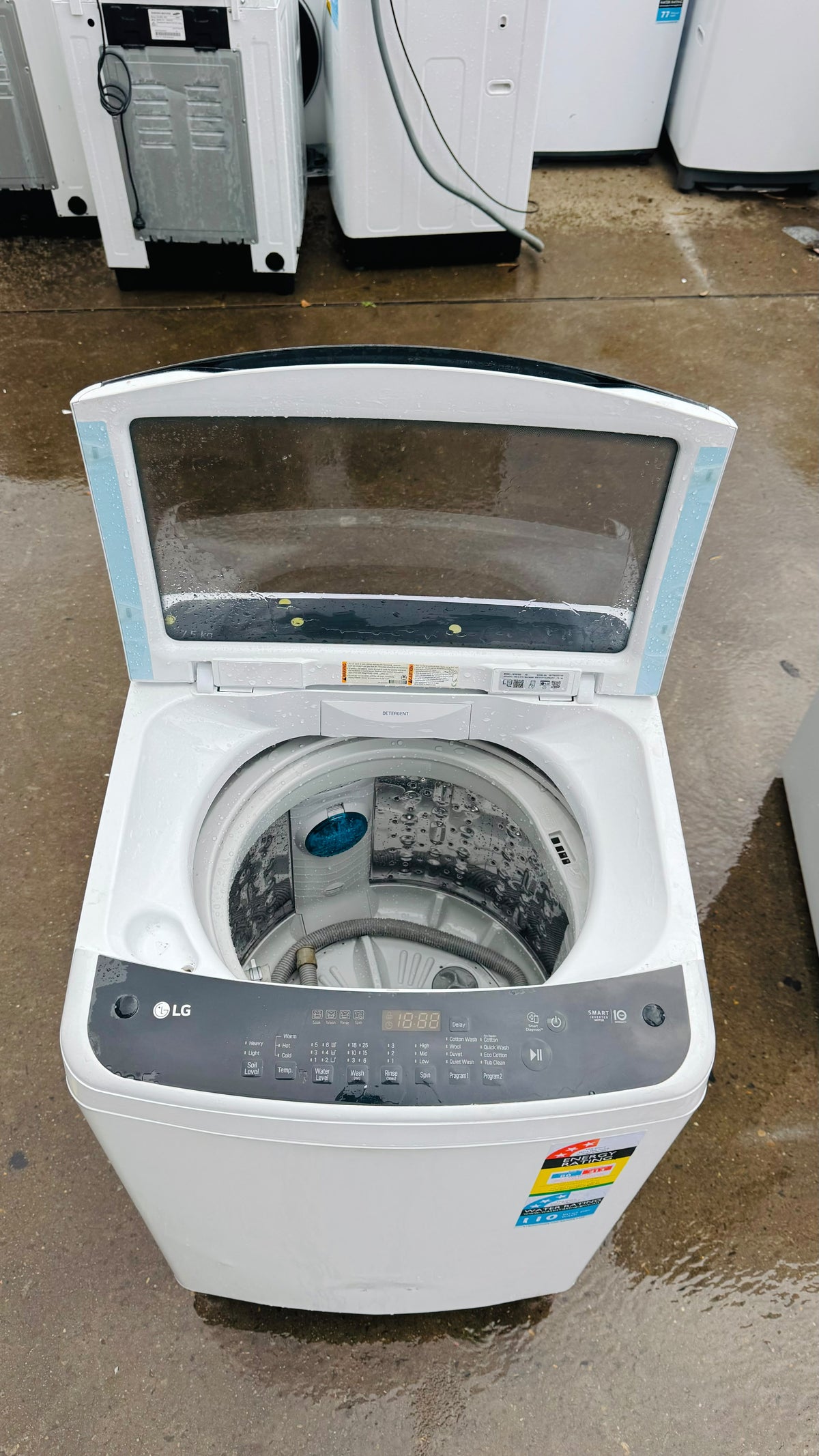 LG 7.5KGS TOP LOADER WASHING MACHINE