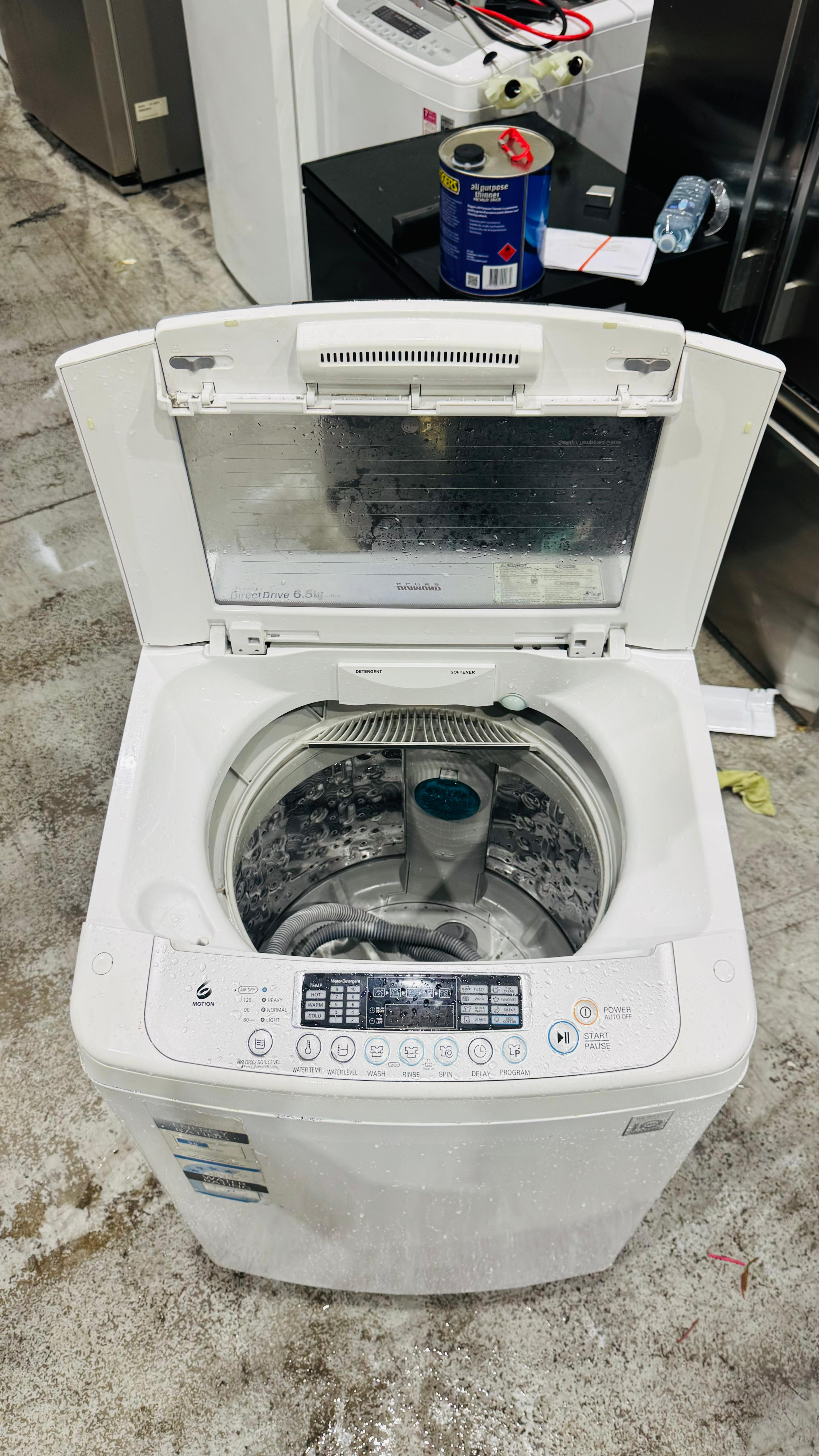 LG 6.5 KGS TOP LOADER WASHING MACHINE