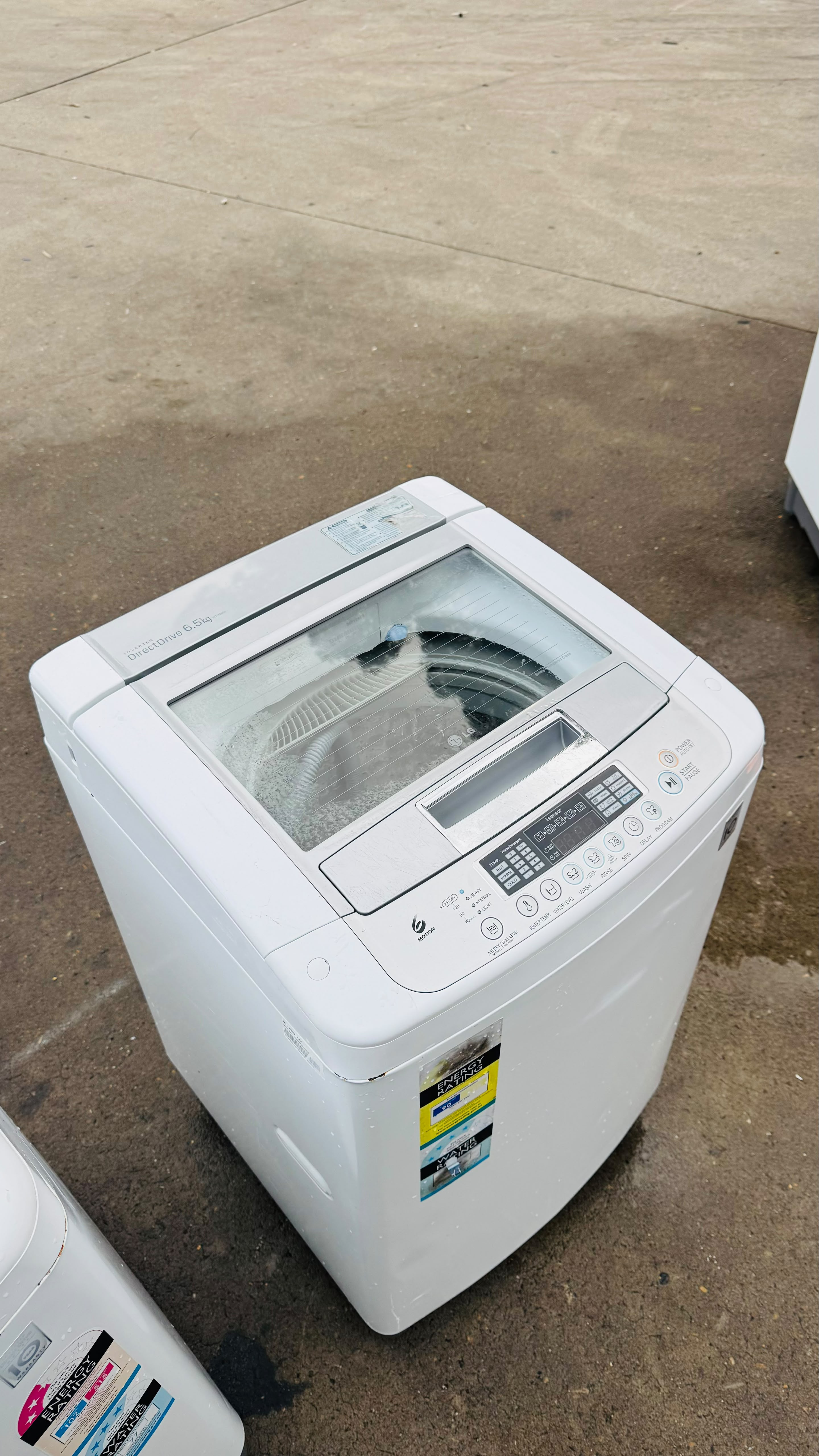 LG 6.5KGS TOP LOADER WASHING MACHINE