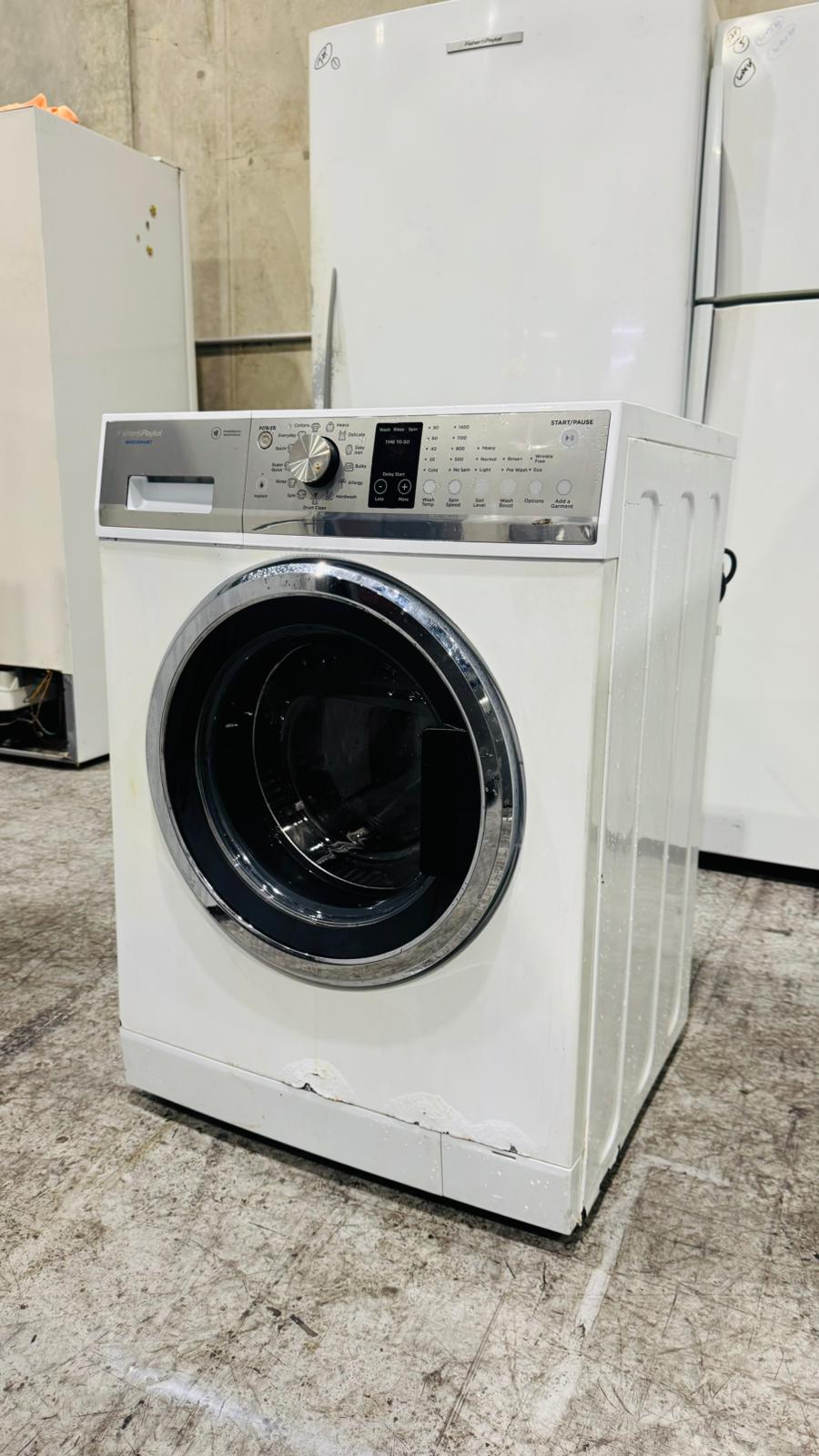 FISHER AND PAYKEL 7.5 KGS FRONT LOADER WASHING MACHINE