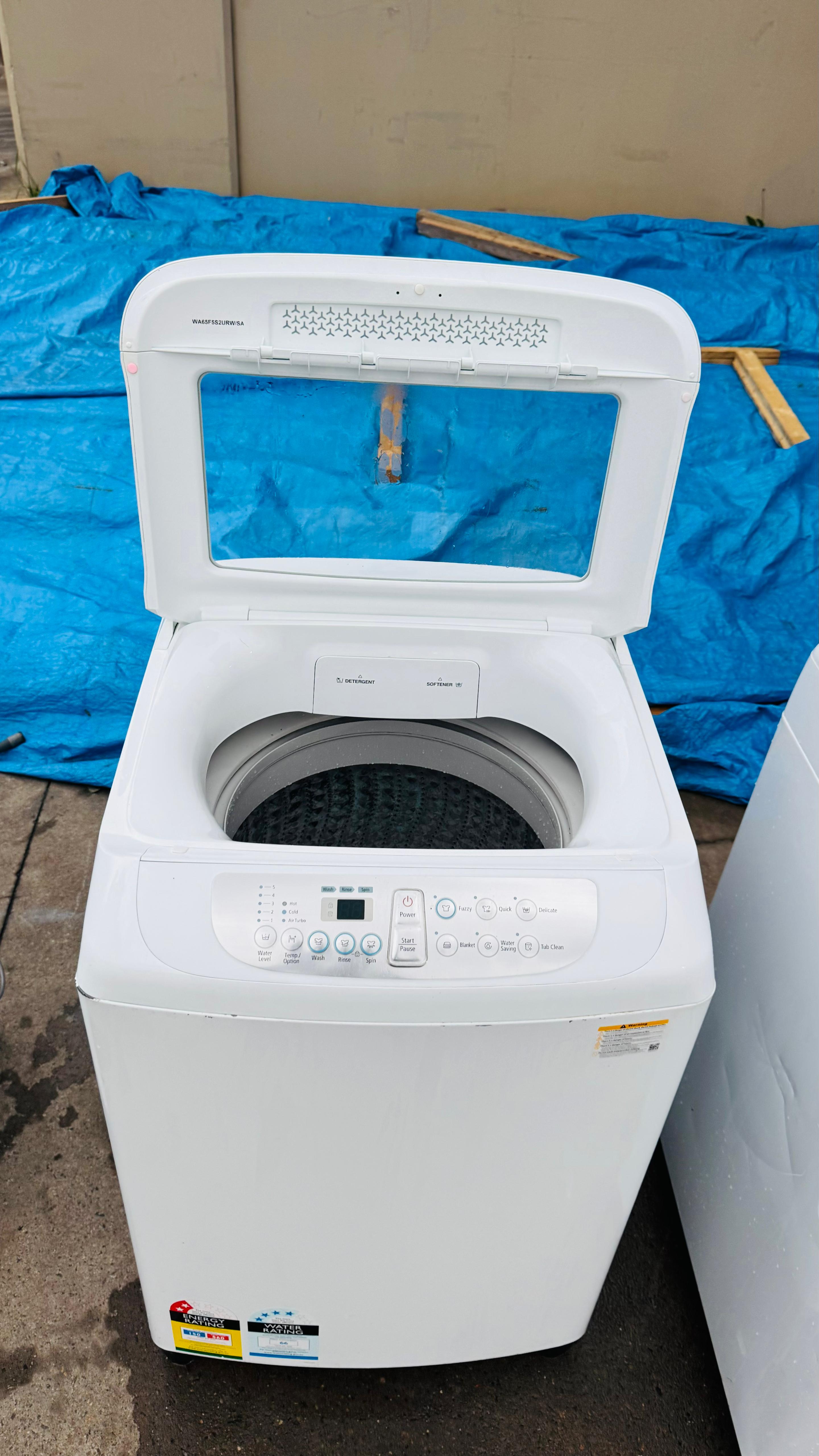 SAMSUNG 6.5KGS TOP LOADER WASHING MACHINE