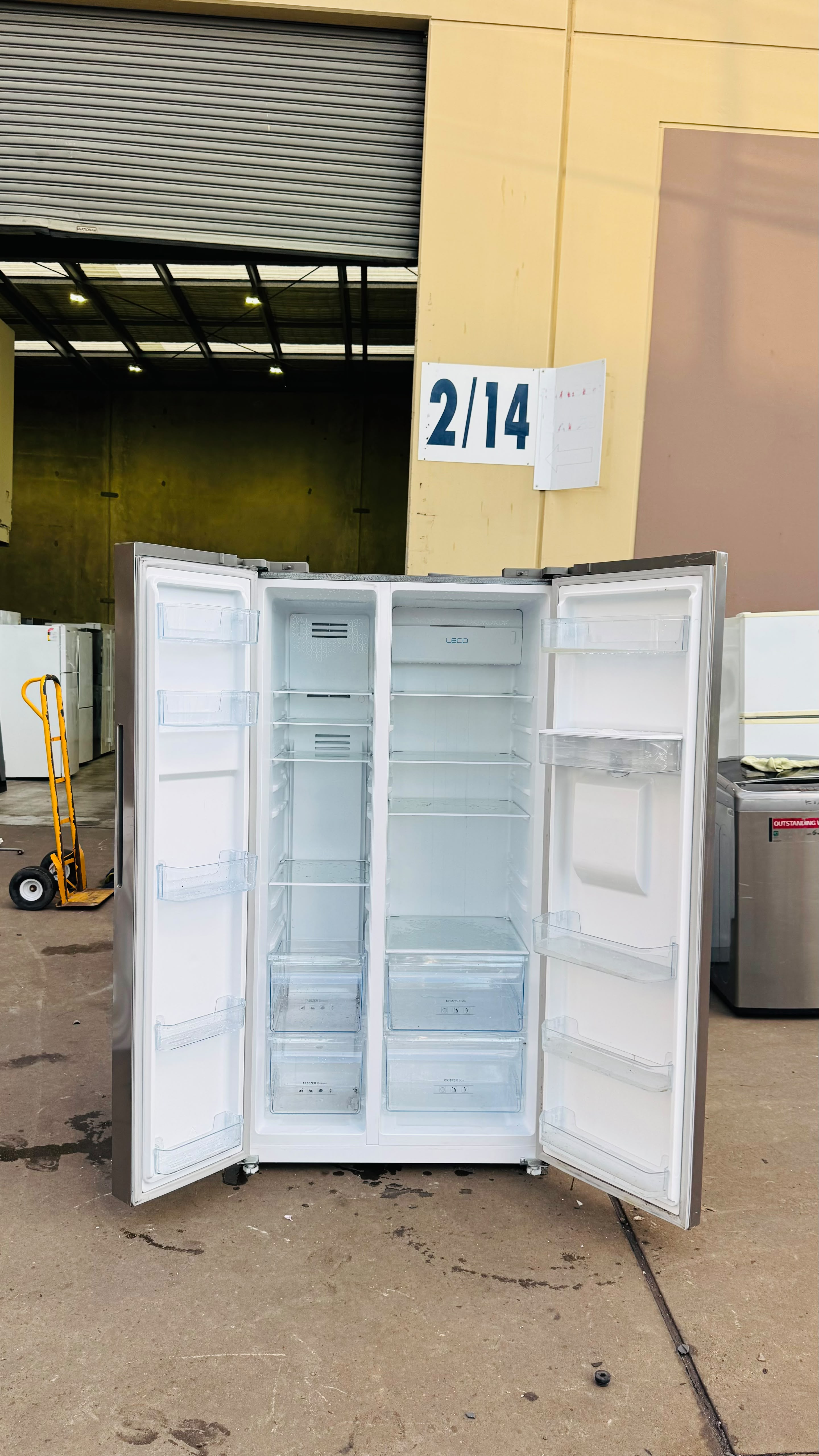 CHIQ SIDE BY SIDE 559 LITRES FRIDGE FREEZER