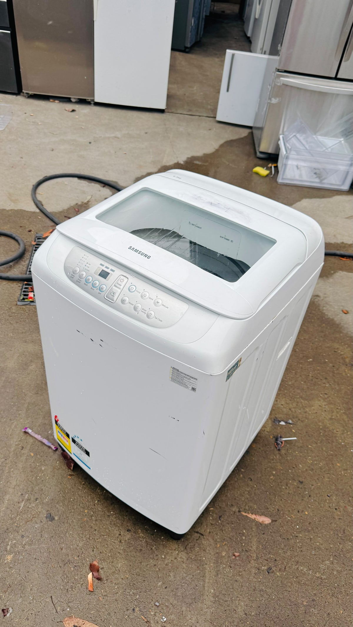SAMSUNG 6.5KGS TOP LOADER WASHING MACHINE