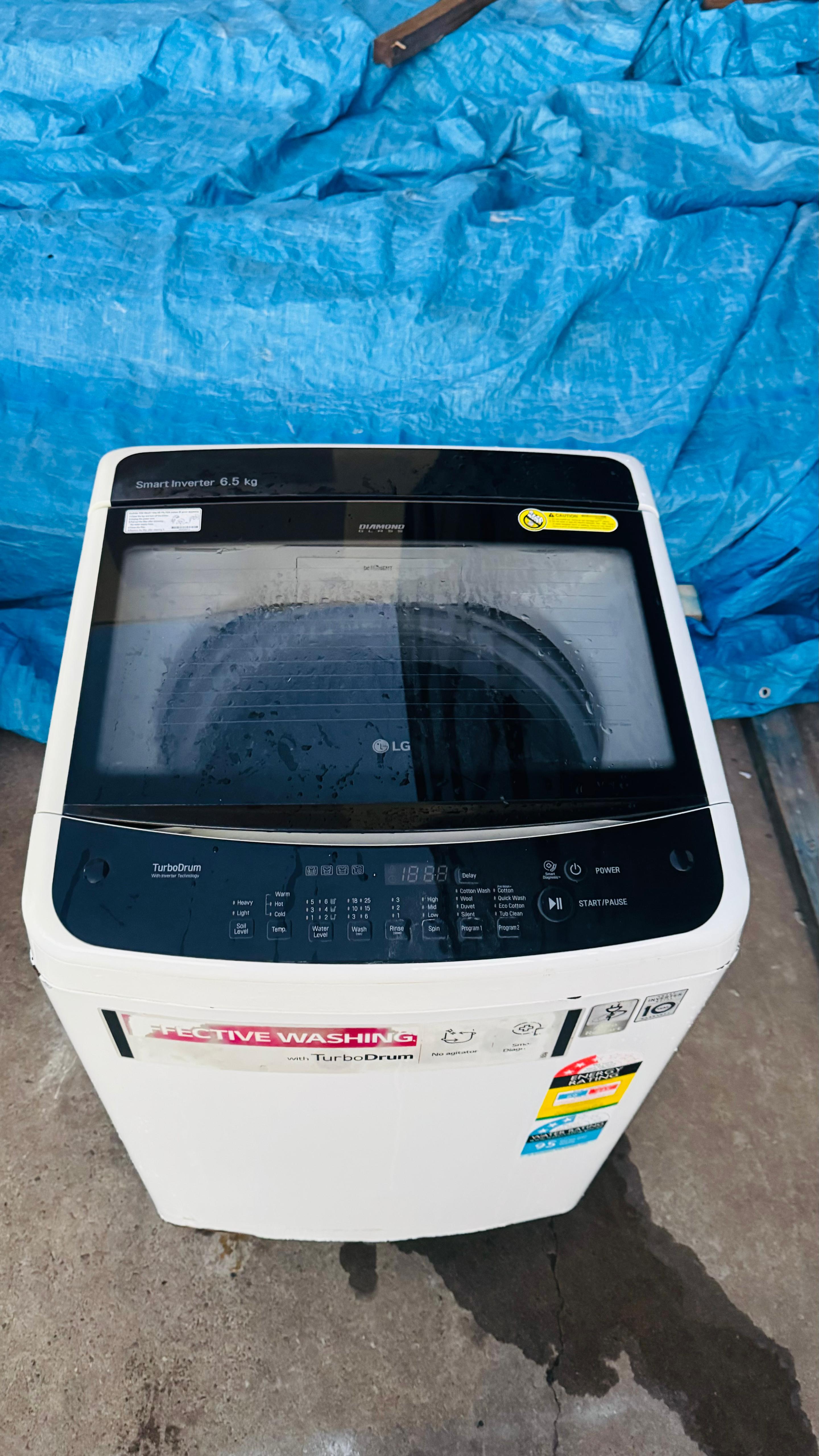 LG 6.5KGS TOP LOADER WASHING MACHINE