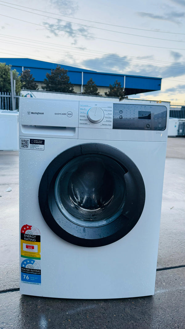 WESTINGHOUSE 7.5KGS FRONT LOADER WASHING MACHINE