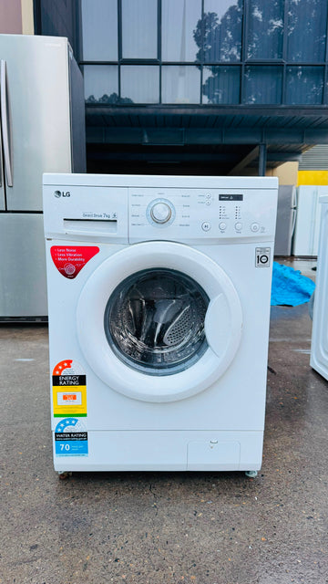 LG 7KGS FRONT LOADER WASHING MACHINE