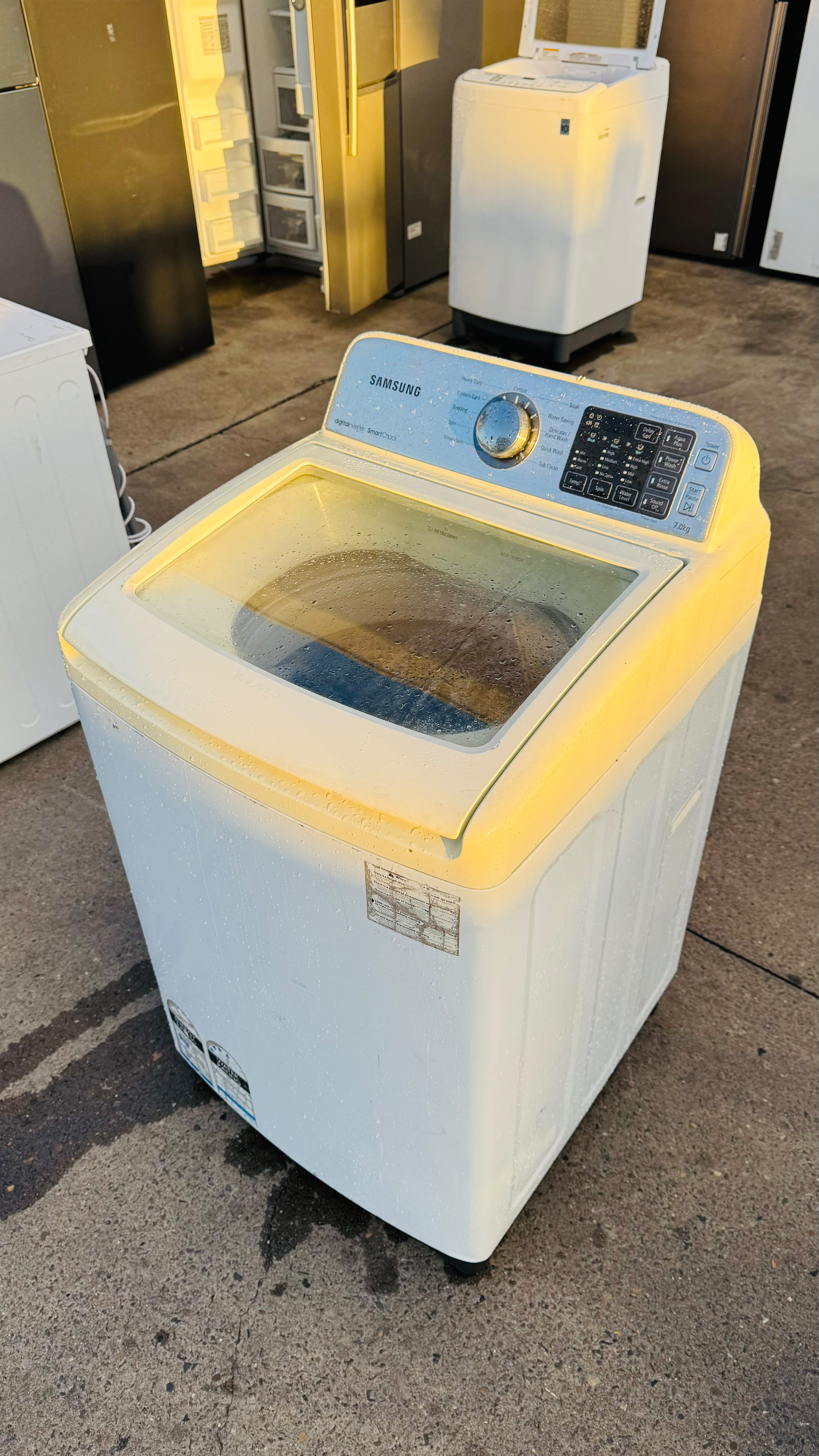 SAMSUNG 7KGS TOP LOADER WASHING MACHINE