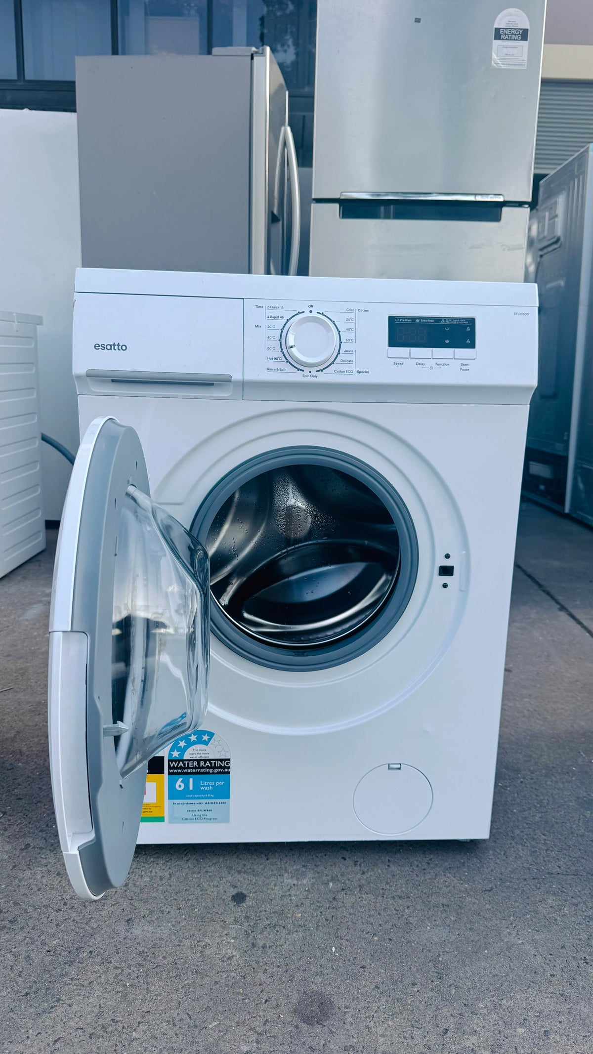ESATTO 6KGS FRONT LOADER WASHING MACHINE