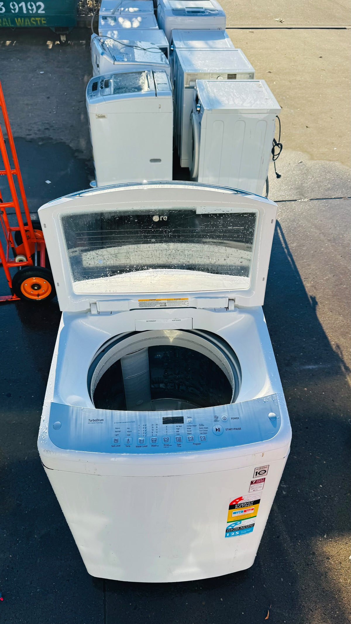 LG 8.5KGS TOP LOADER WASHING MACHINE