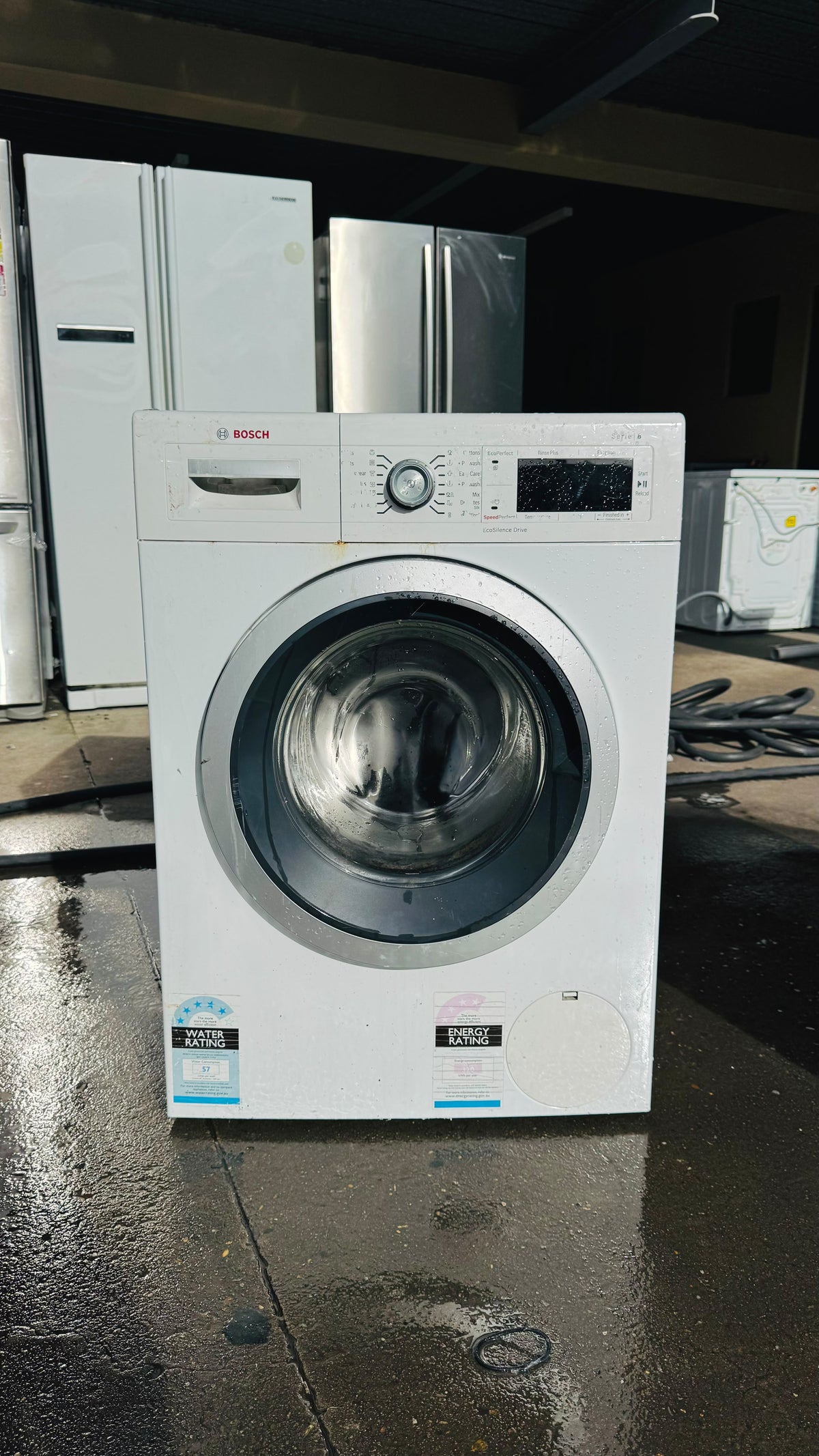 BOSCH 8KGS FRONT LOADER WASHING MACHINE