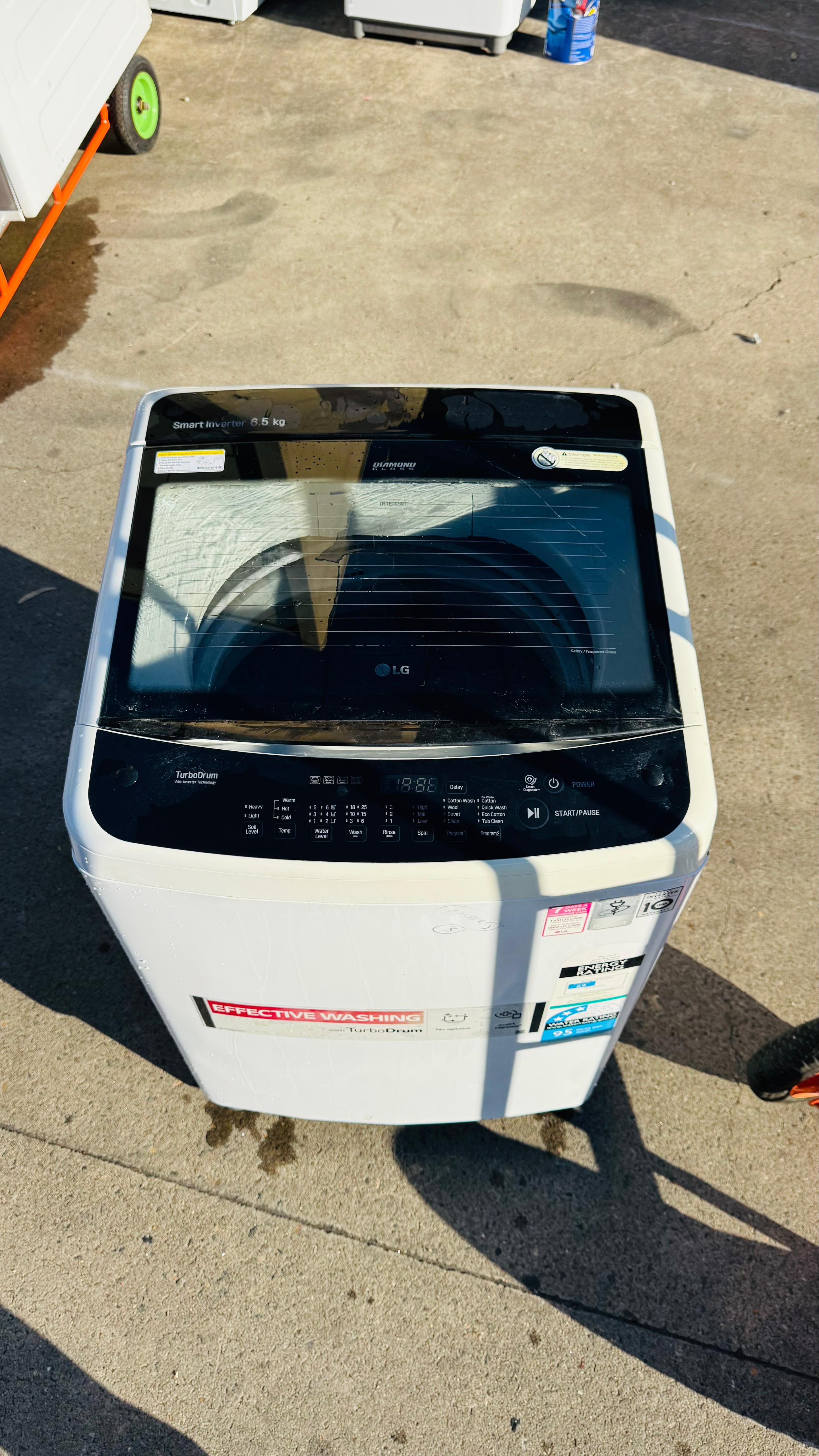 LG 6.5KGS TOP LOADER WASHING MACHINE