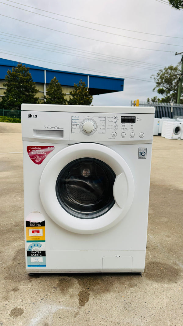 LG 7KGS FRONT LOADER WASHING MACHINE