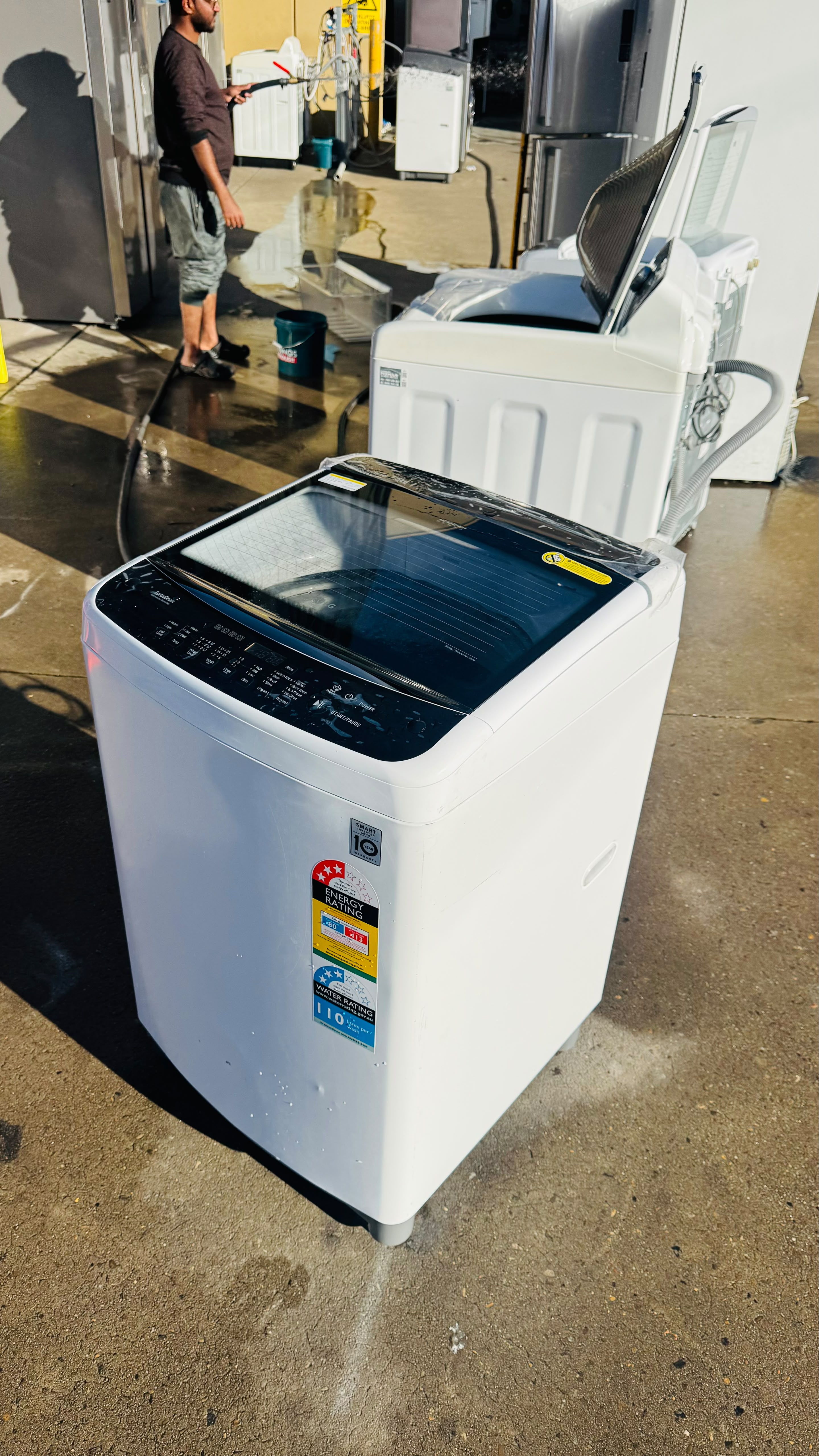 LG 7.5KGS TOP LOADER WASHING MACHINE