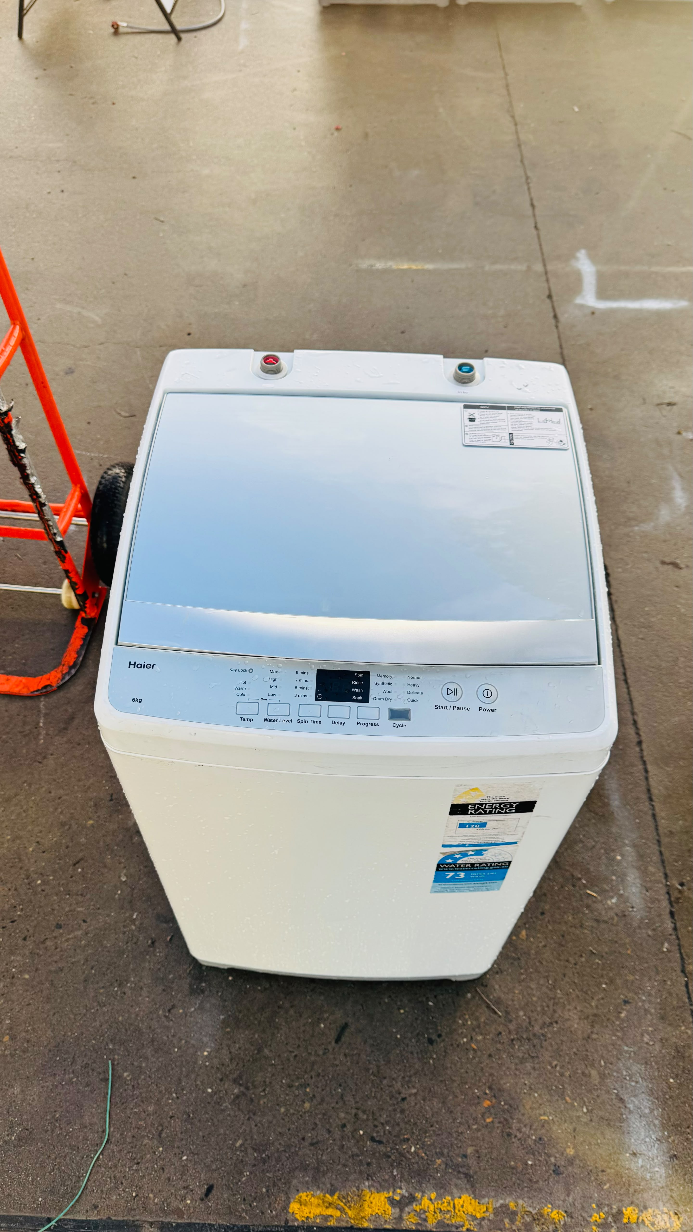 HAIER 6KGS TOP LOADER WASHING MACHINE