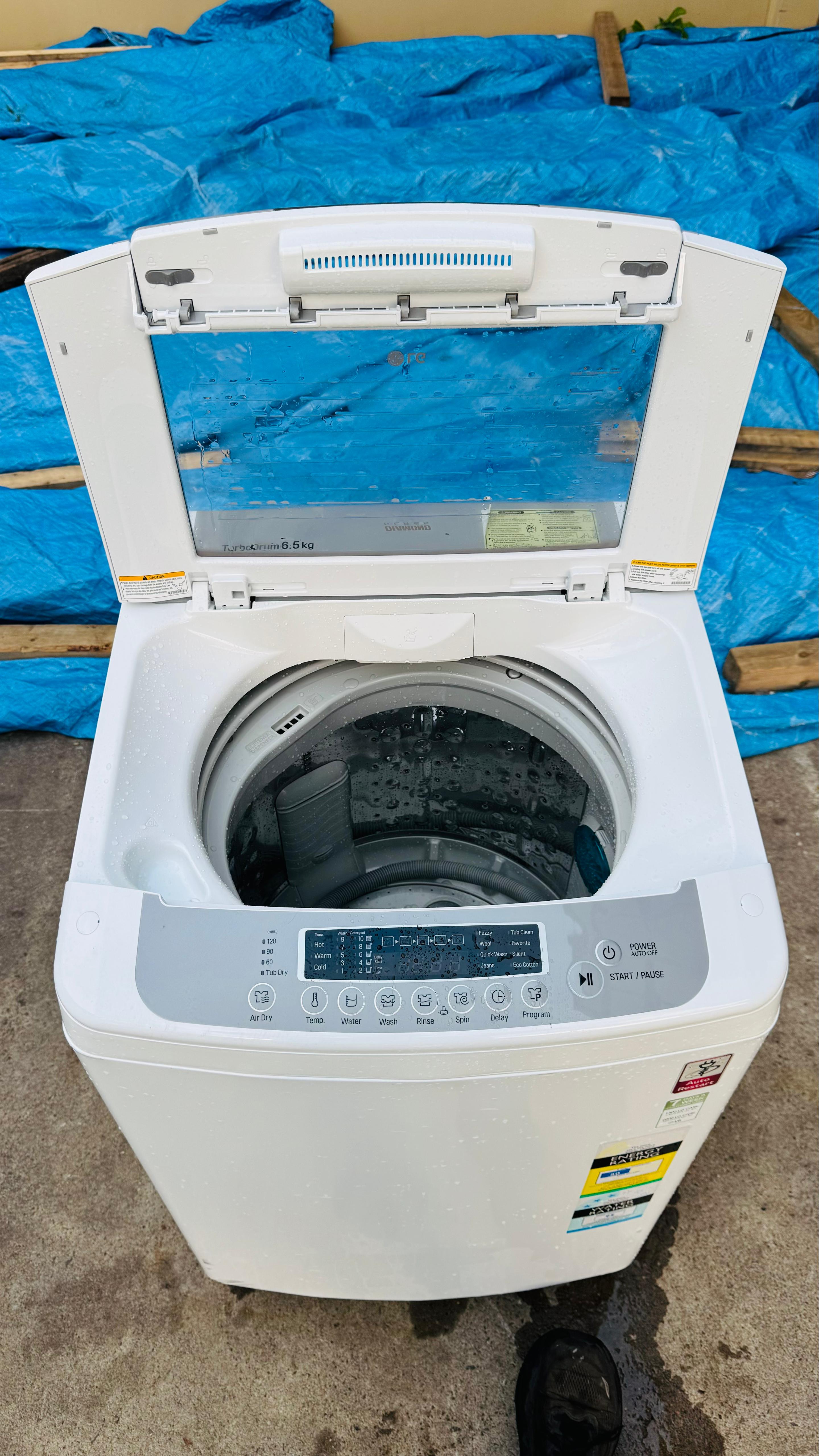 LG 6.5KGS TOP LOADER WASHING MACHINE