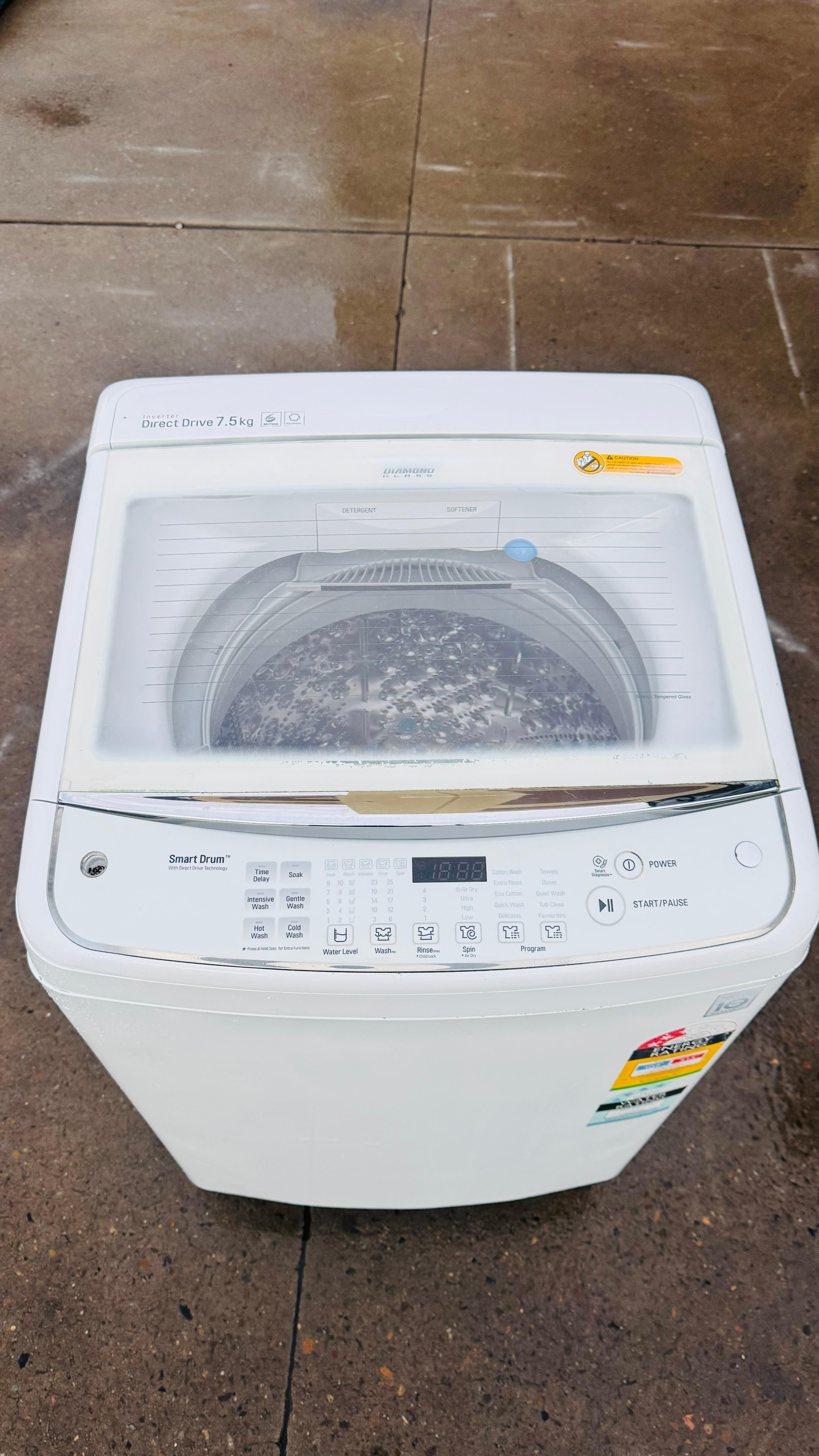 LG 7.5 KGS TOP LOADER WASHING MACHINE