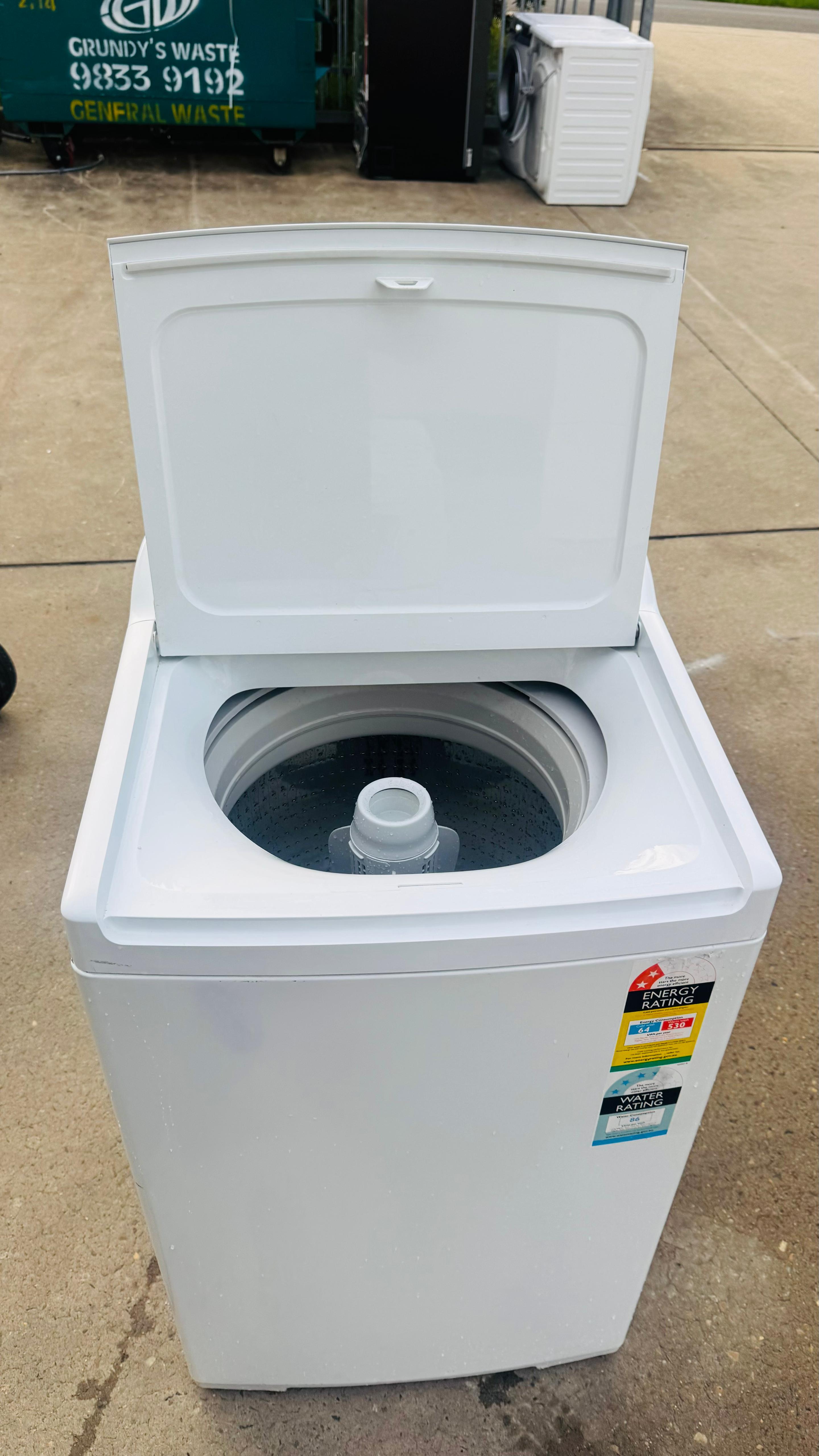 FISHER AND PAYKEL 7KGS TOP LOADER WASHING MACHINE