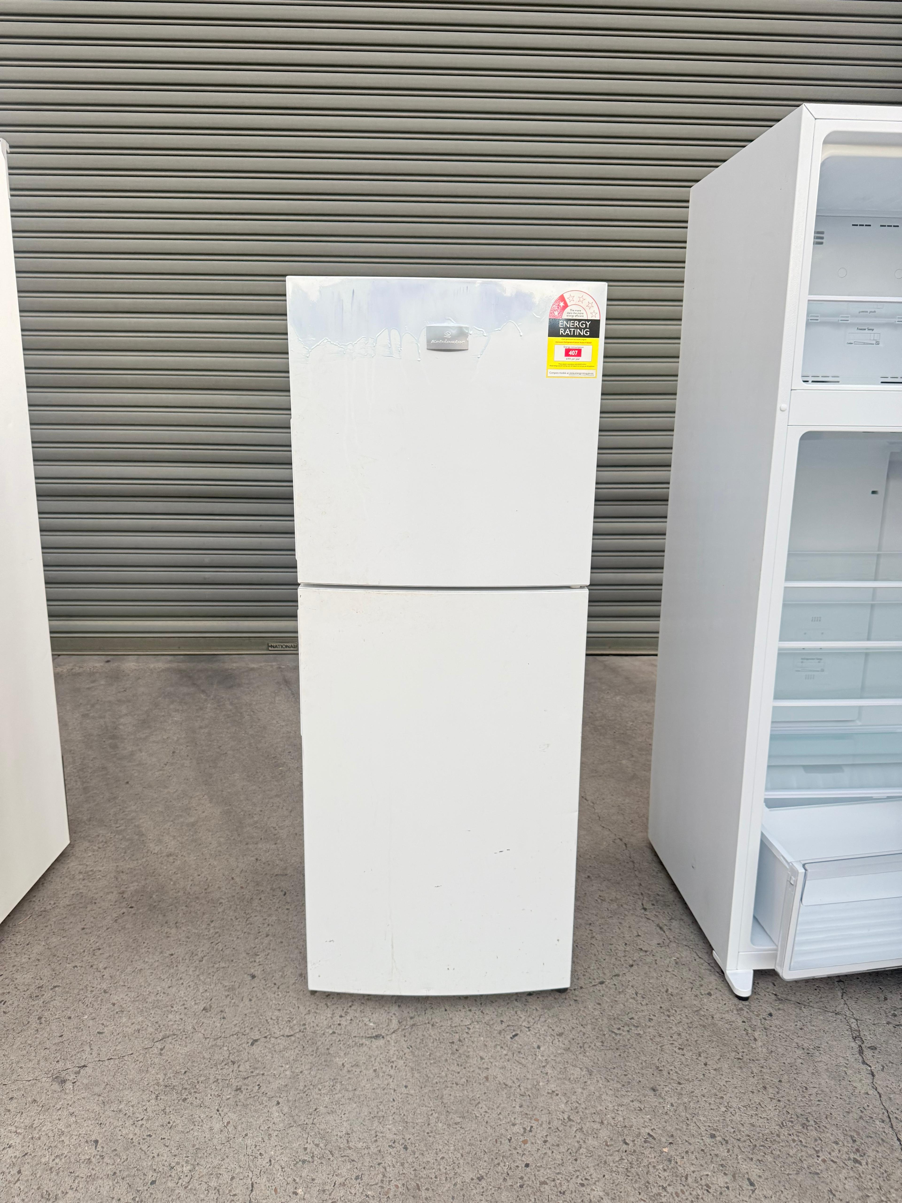 KELVINATOR 230 LITRES FRIDGE FREEZER