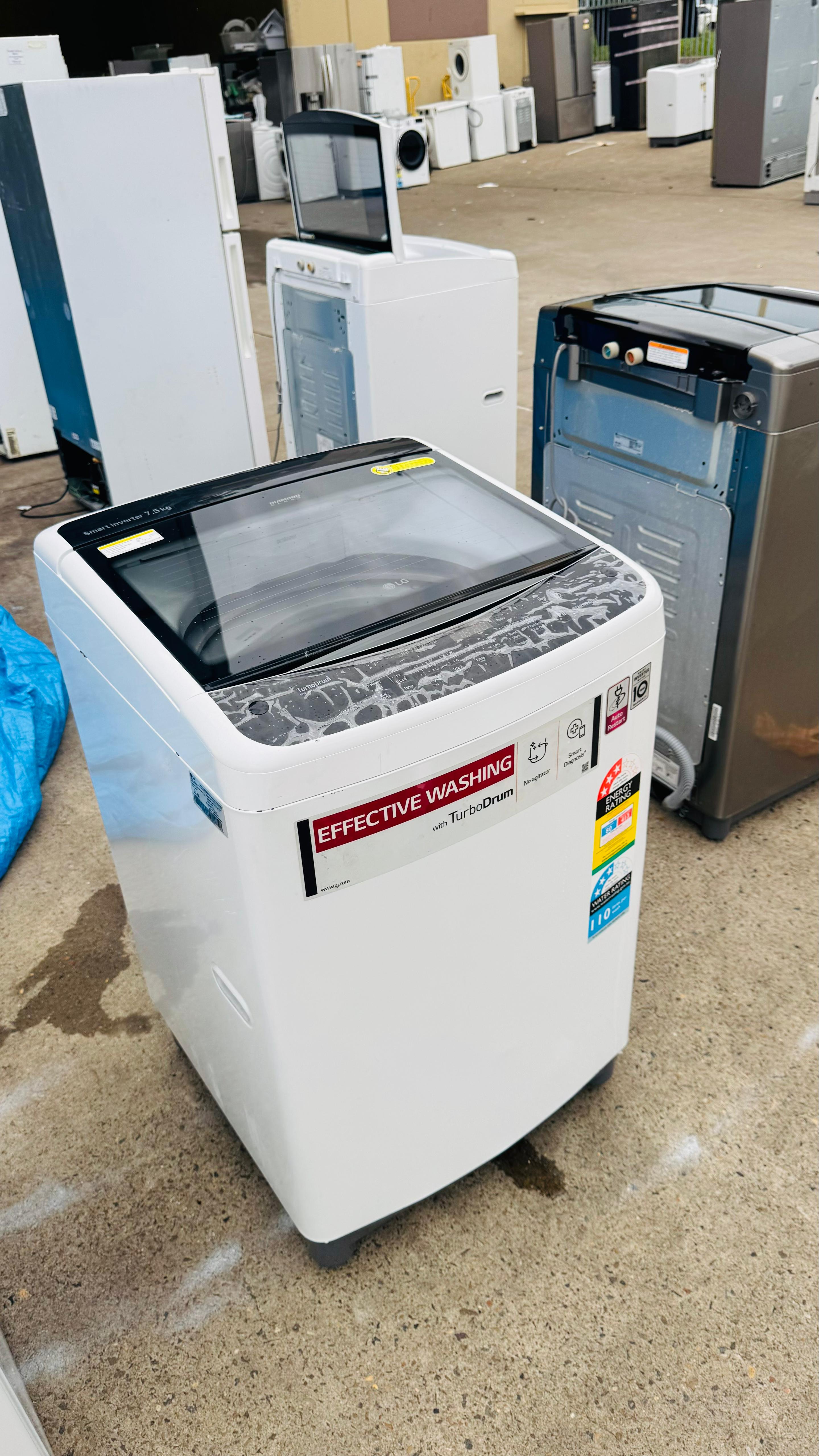 LG 7.5KGS TOP LOADER WASHING MACHINE