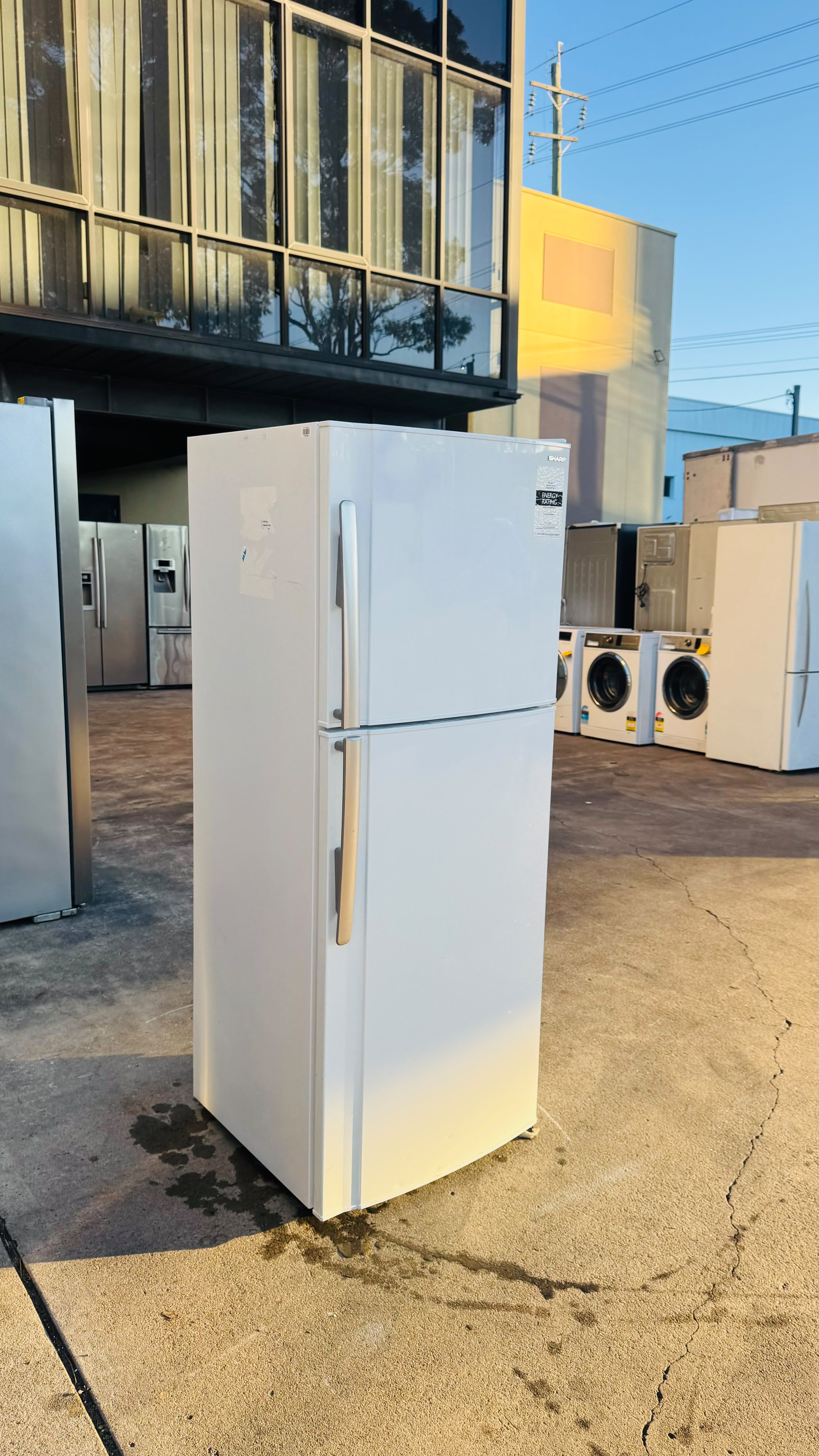 SHARP 308 LITRES FRIDGE FREEZER