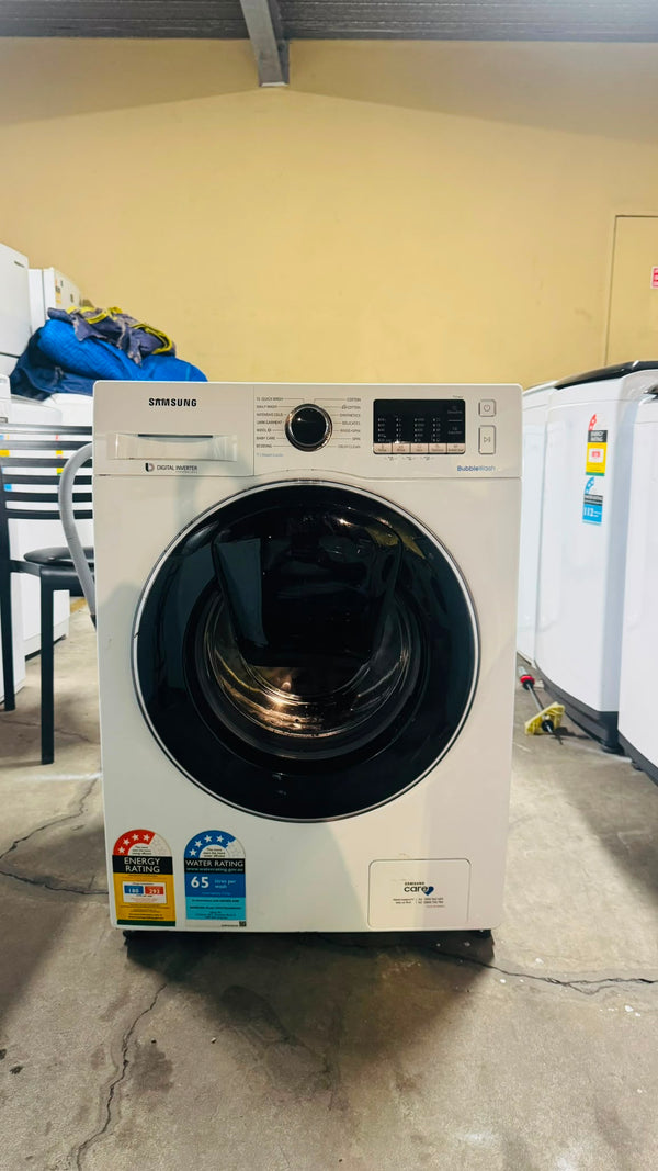 SAMSUNG 7.5KGS FRONT LOADER WASHING MACHINE