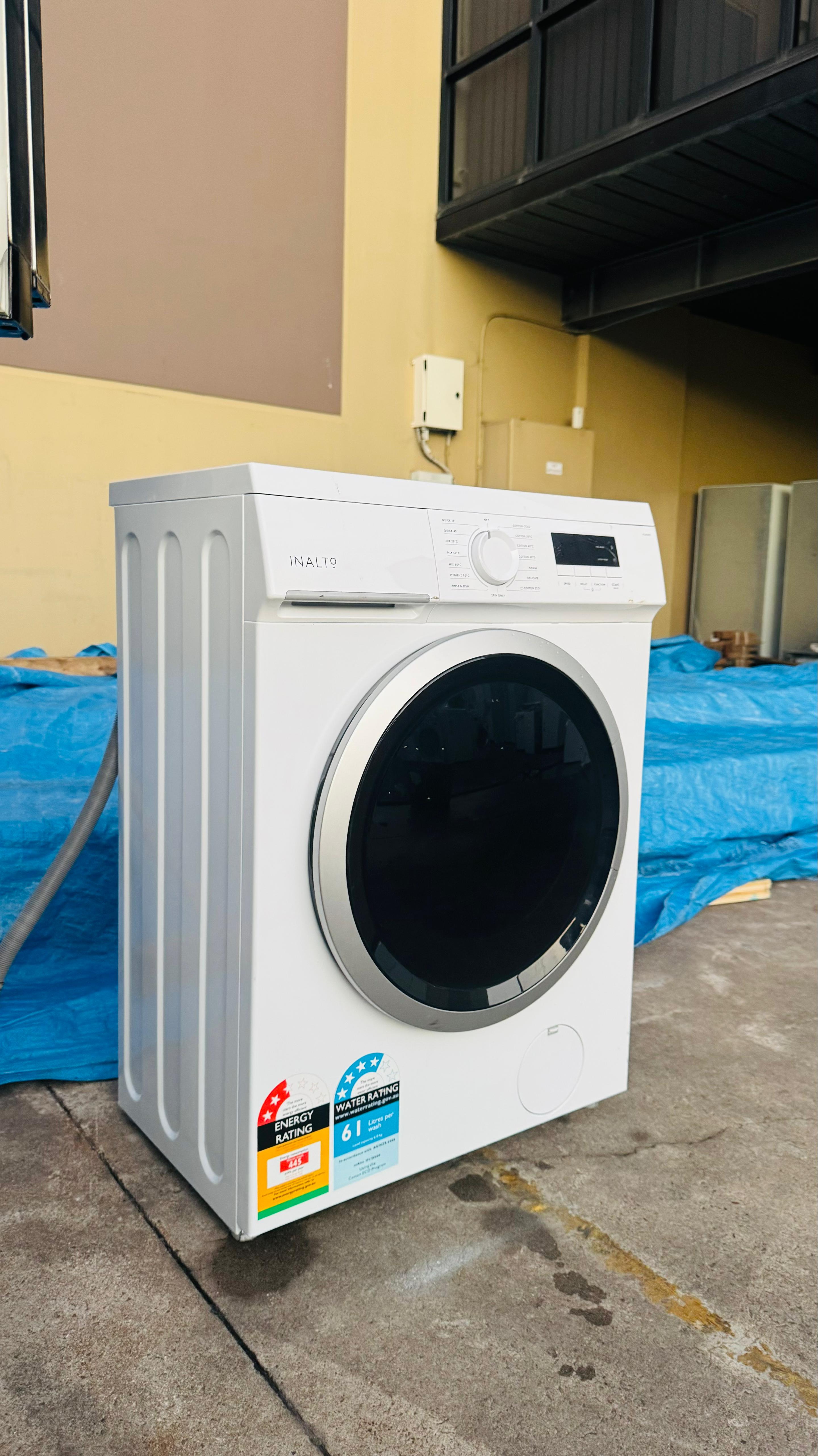 INALTO 6KGS FRONT LOADER WASHING MACHINE