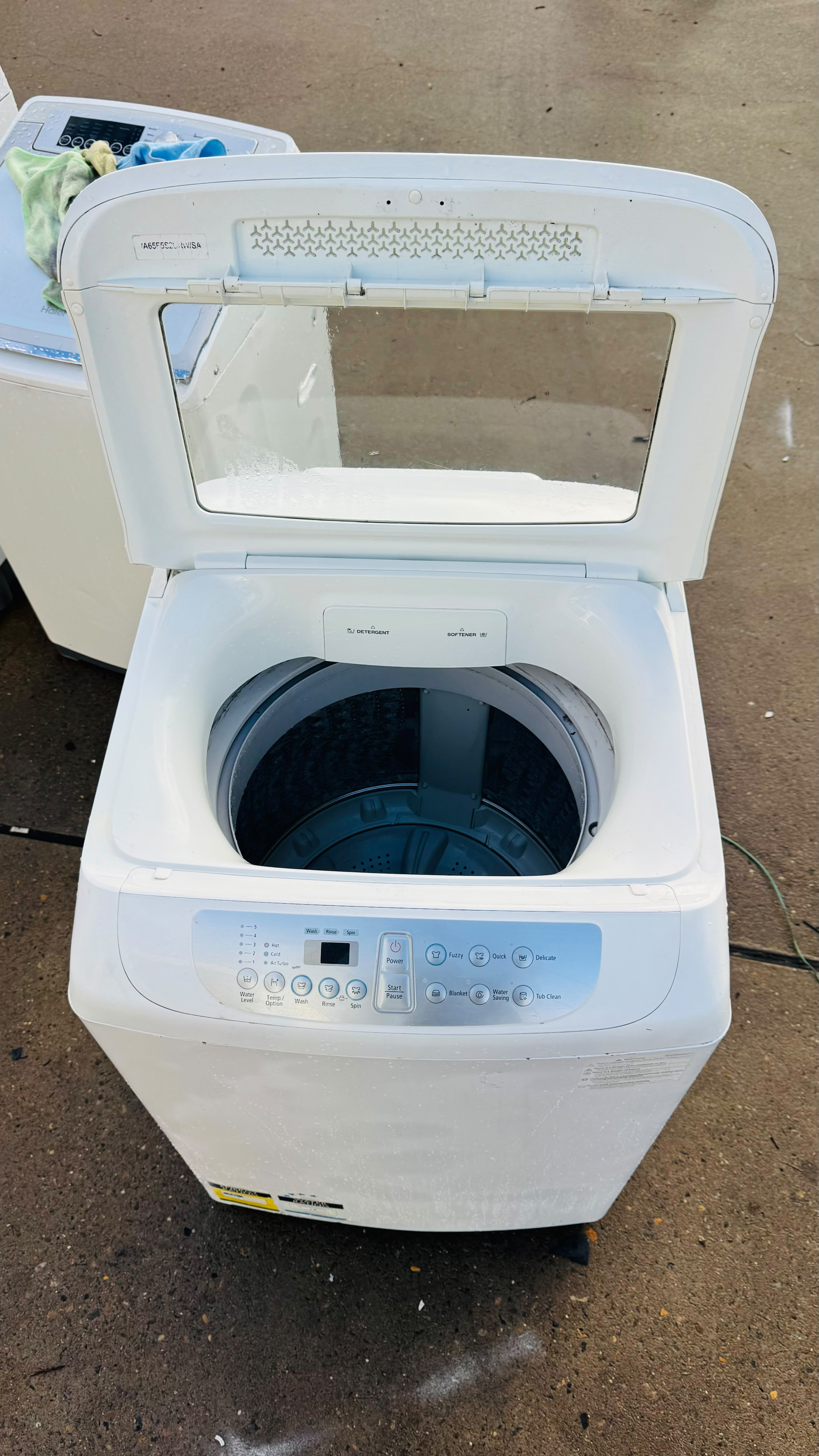 SAMSUNG 6.5KGS TOP LOADER WASHING MACHINE