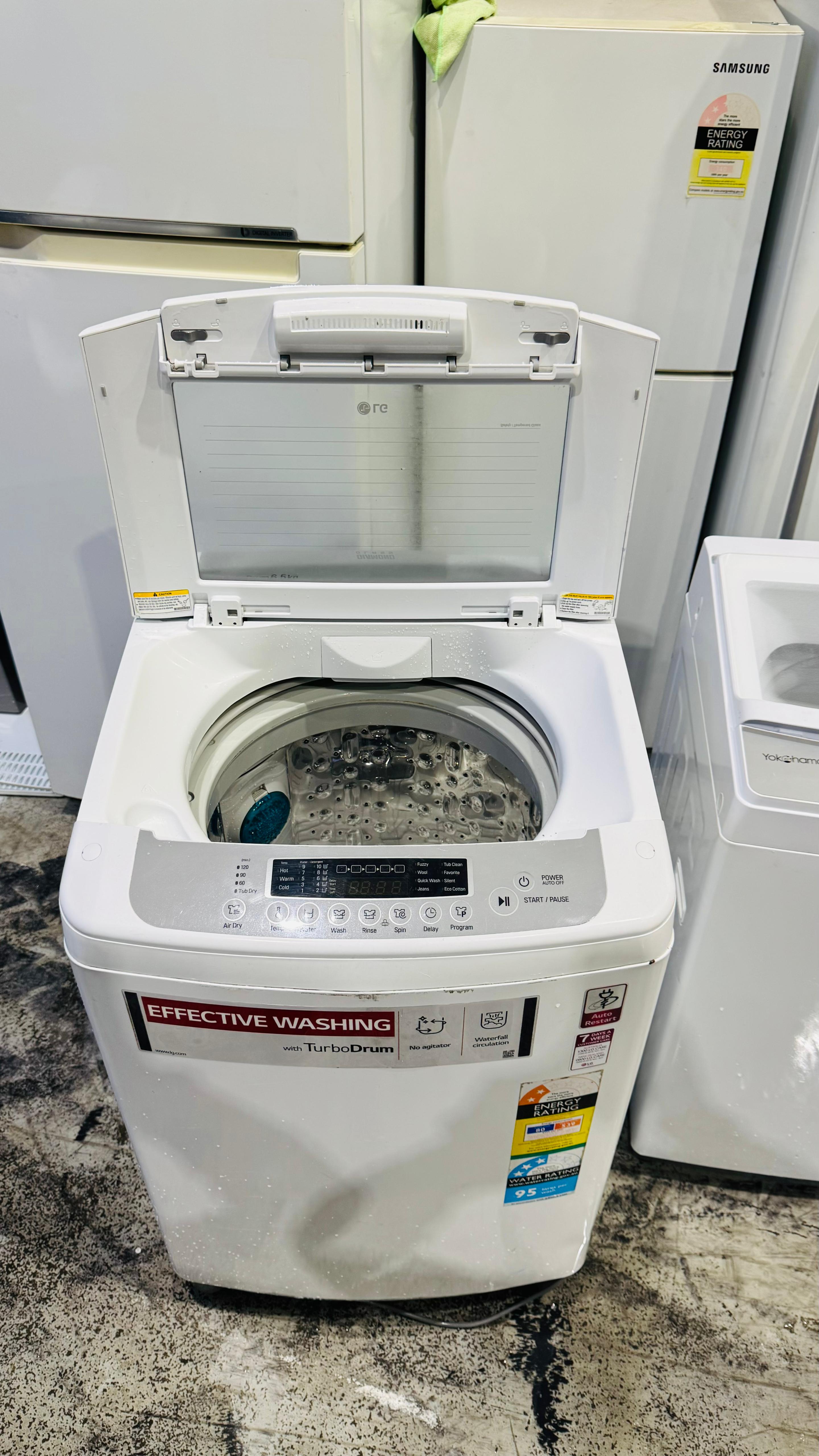 LG 6.5KGS TOP LOADER WASHING MACHINE