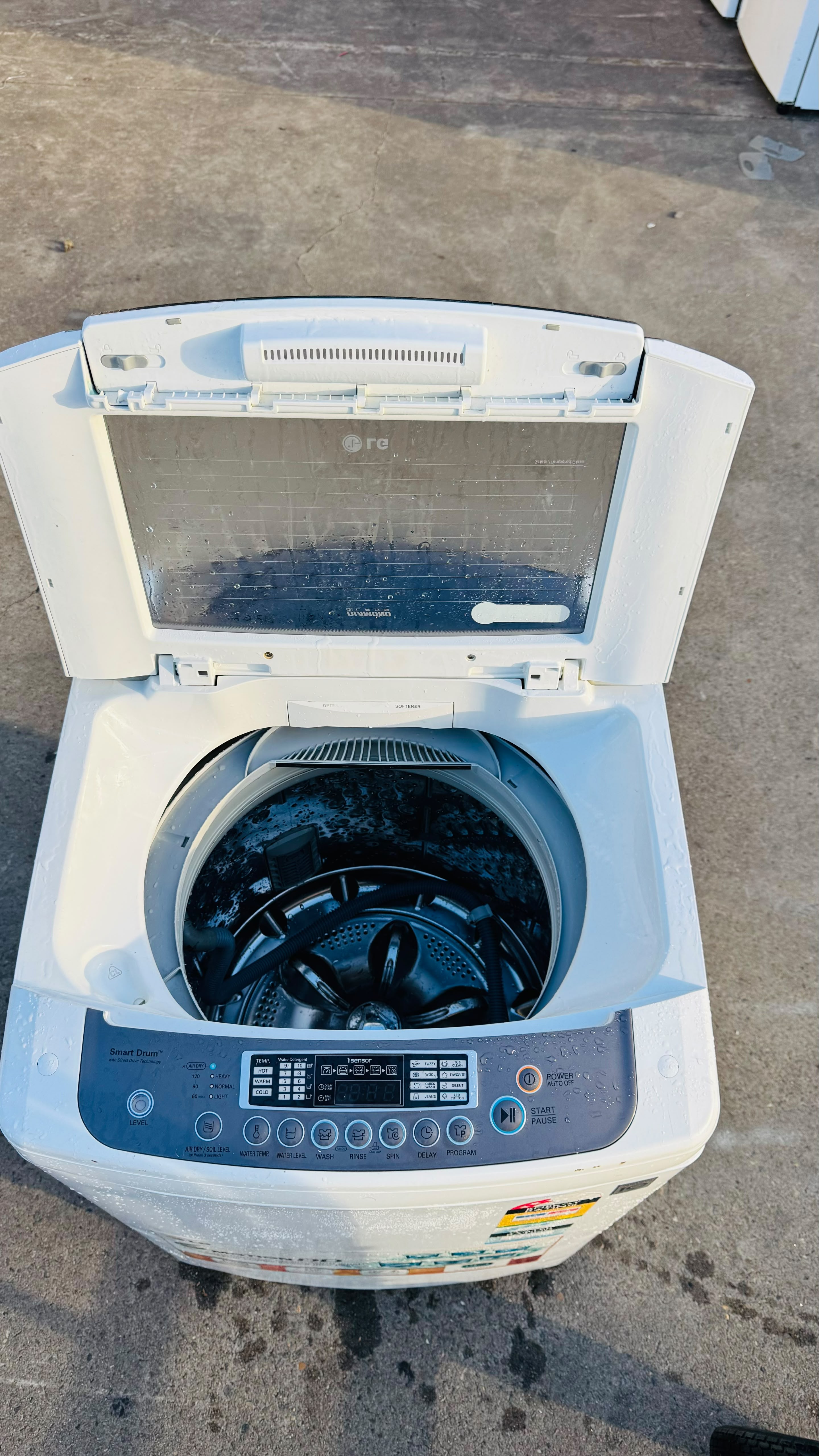 LG 9.5KGS TOP LOADER WASHING MACHINE