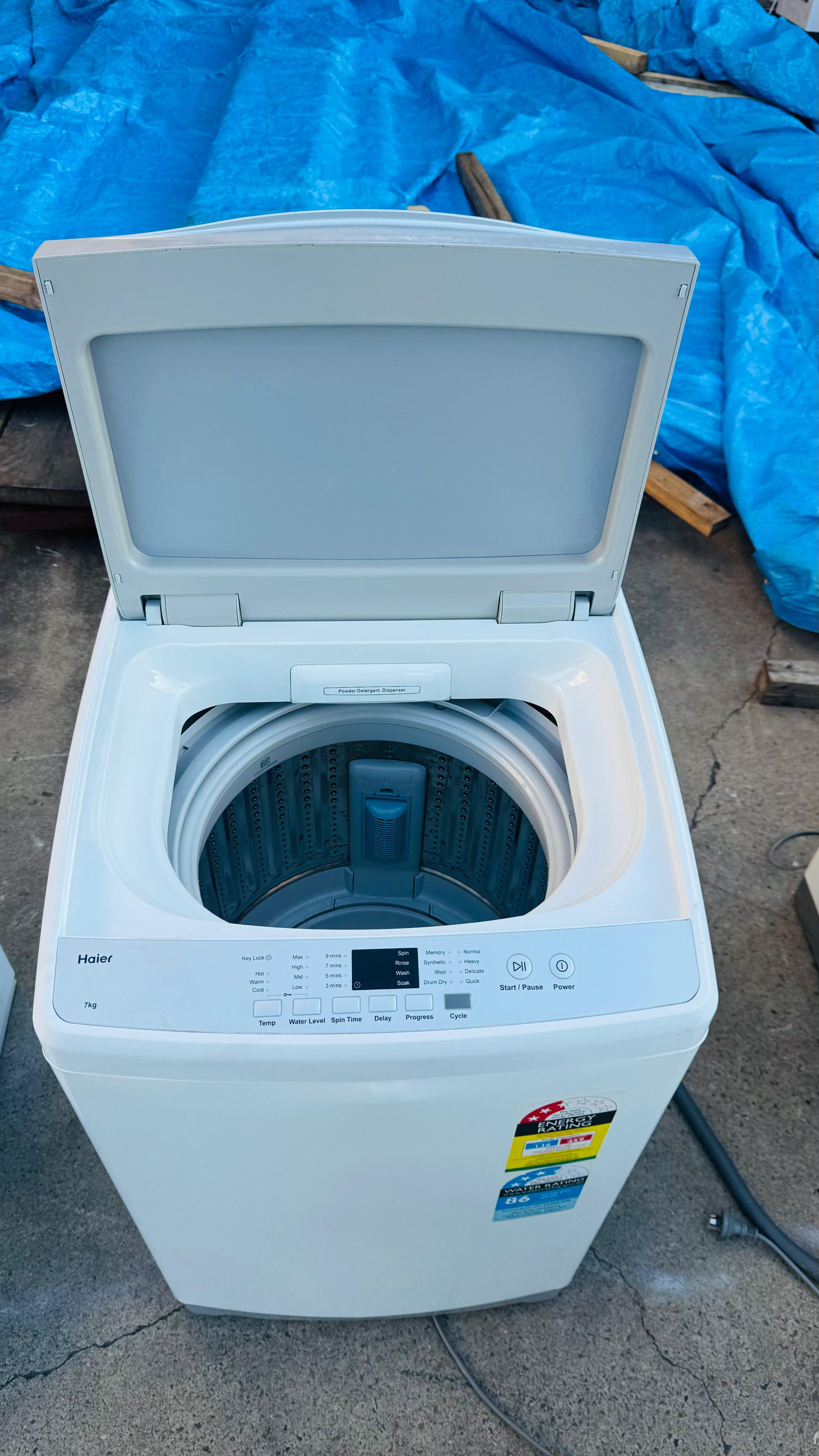 HAIER 7 KGS TOP LOADER WASHING MACHINE