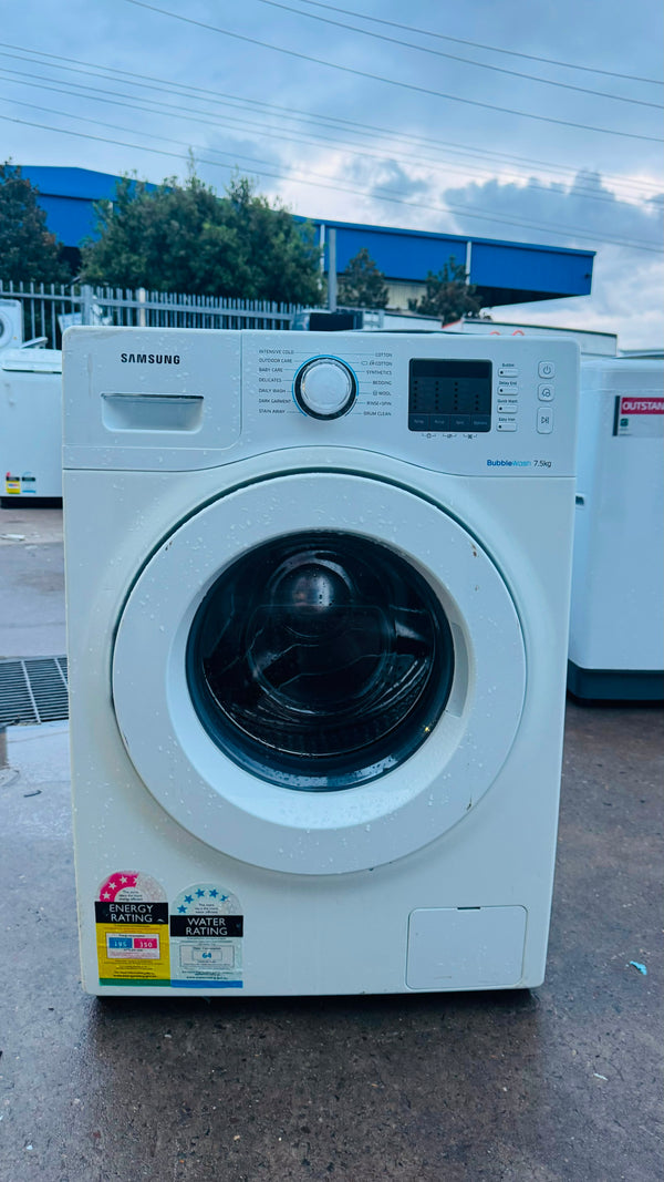 SAMSUNG 7.5KGS FRONT LOADER WASHING MACHINE