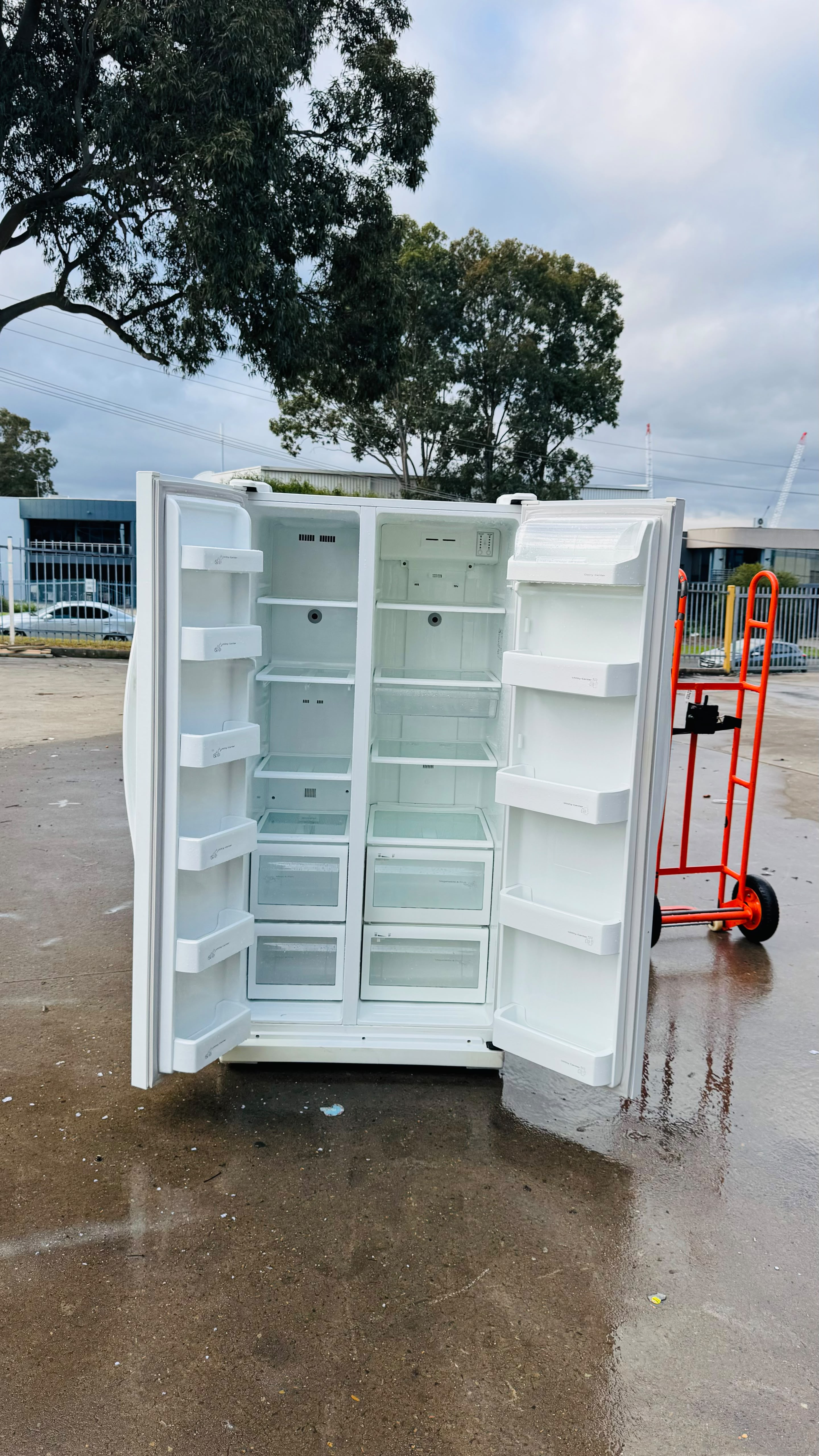 SAMSUNG 535 LITRES SIDE BY SIDE DOOR FRIDGE FREEZER