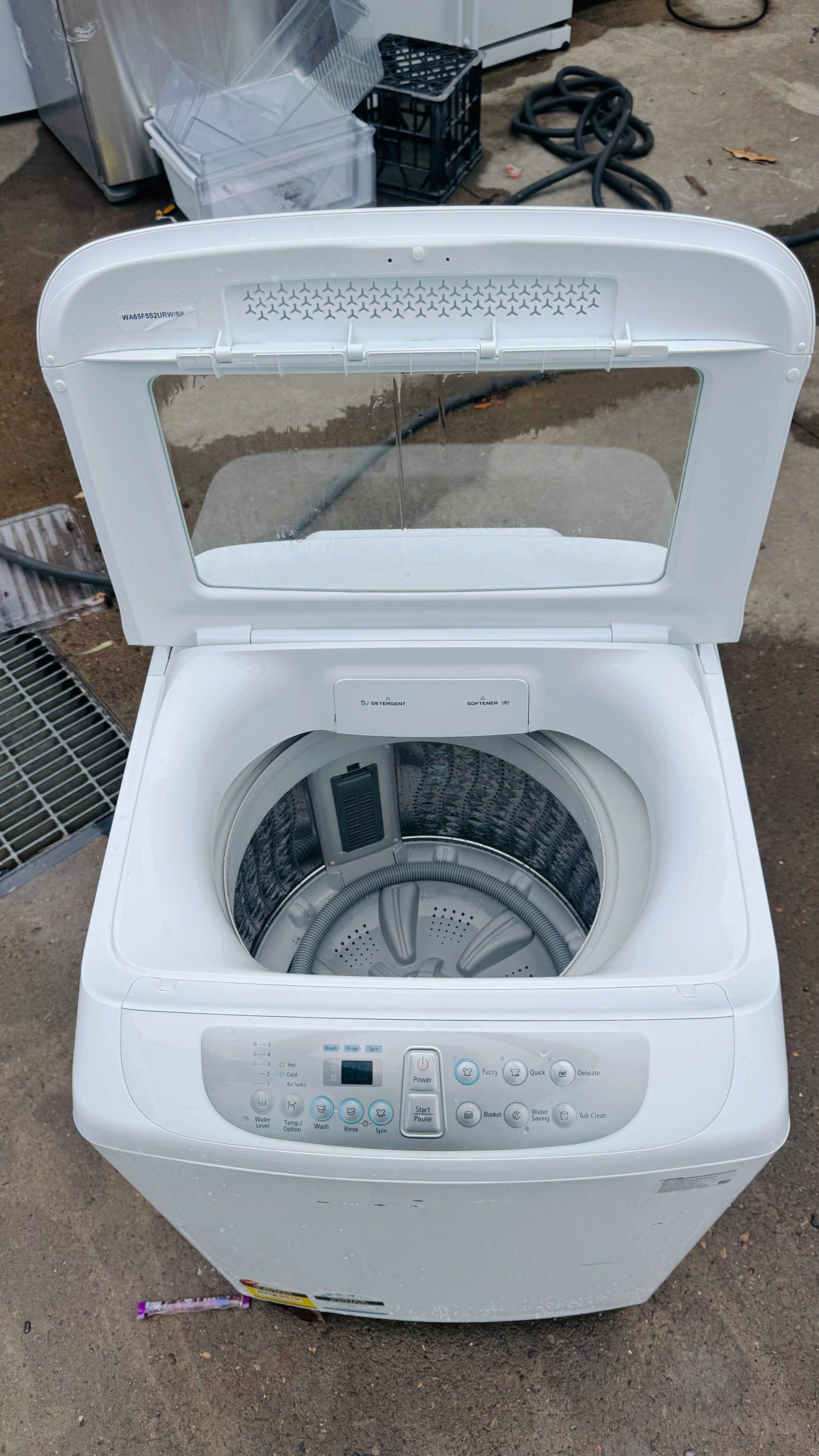 SAMSUNG 6.5KGS TOP LOADER WASHING MACHINE