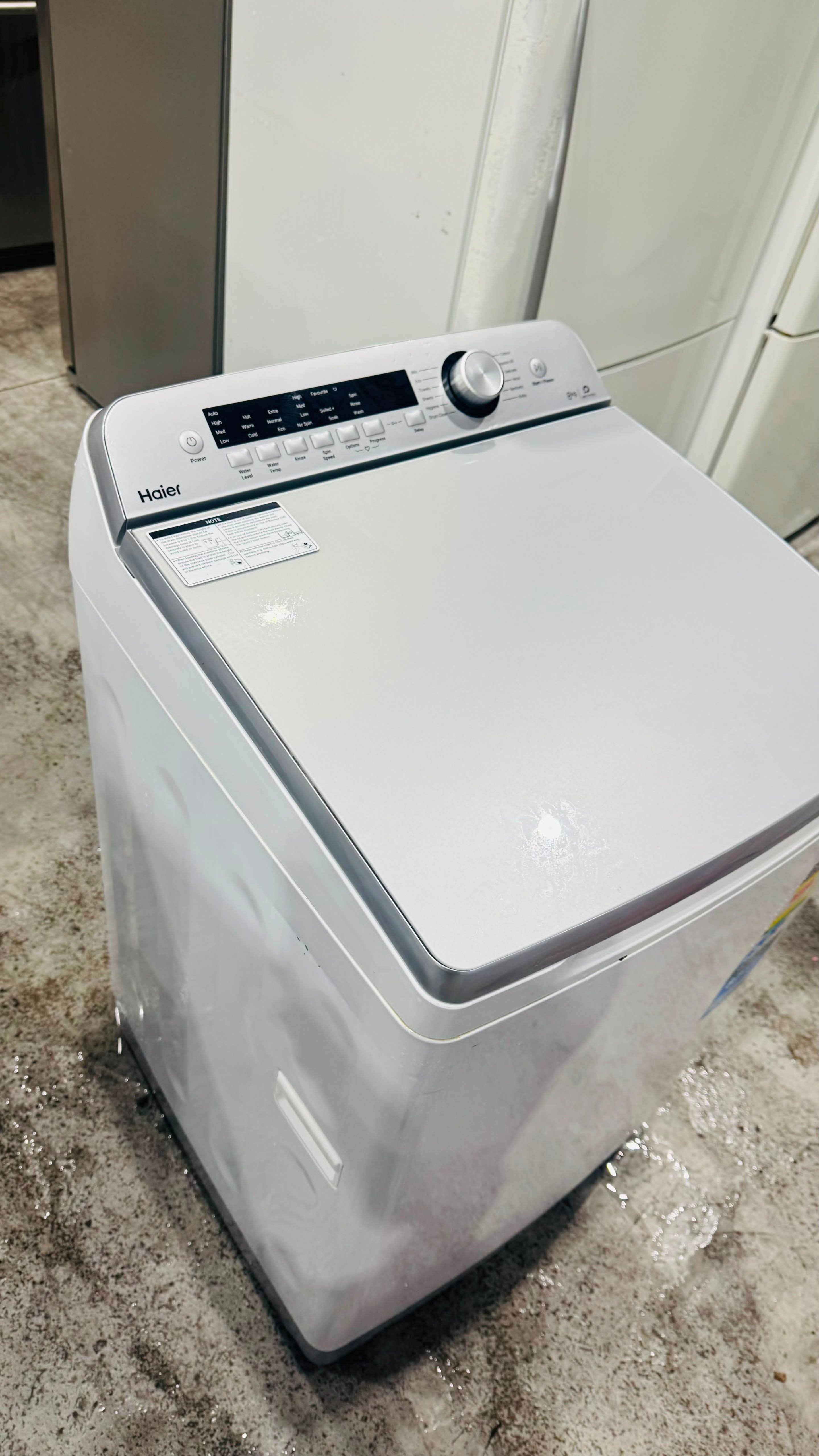 HAIER 8KGS TOP LOADER WASHING MACHINE