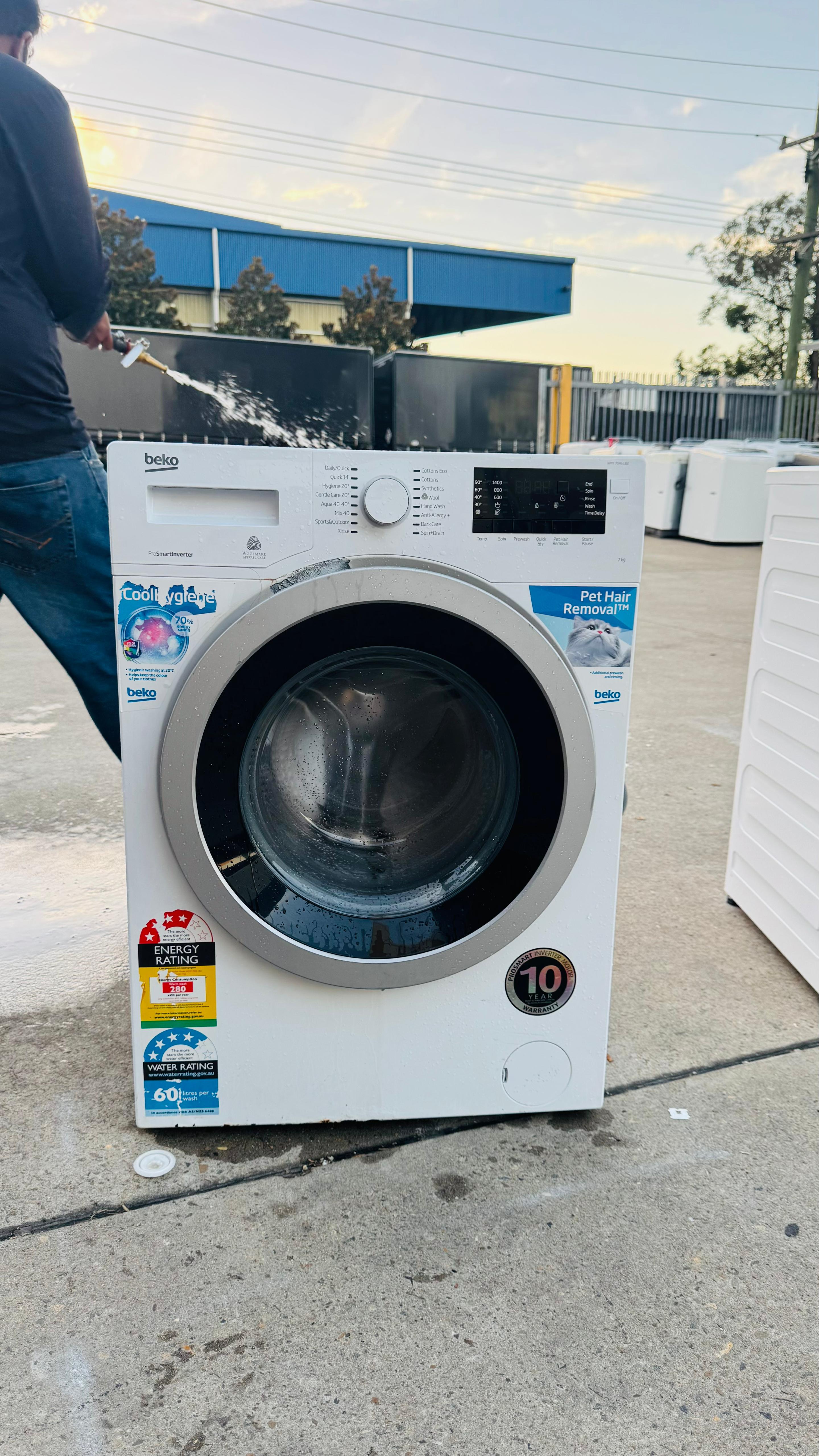 BEKO 7KGS FRONT LOADER WASHING MACHINE