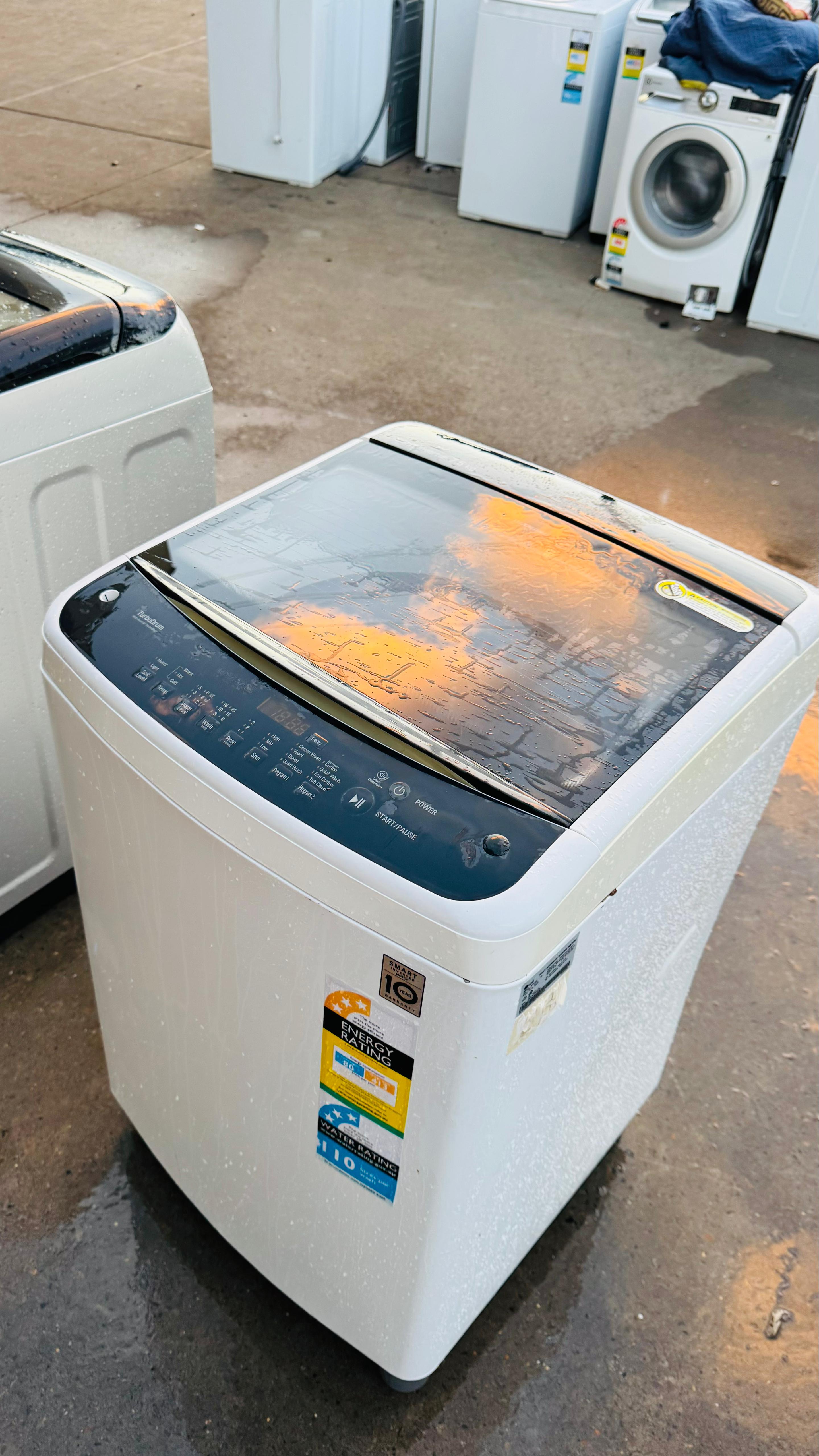 LG 7.5KGS TOP LOADER WASHING MACHINE